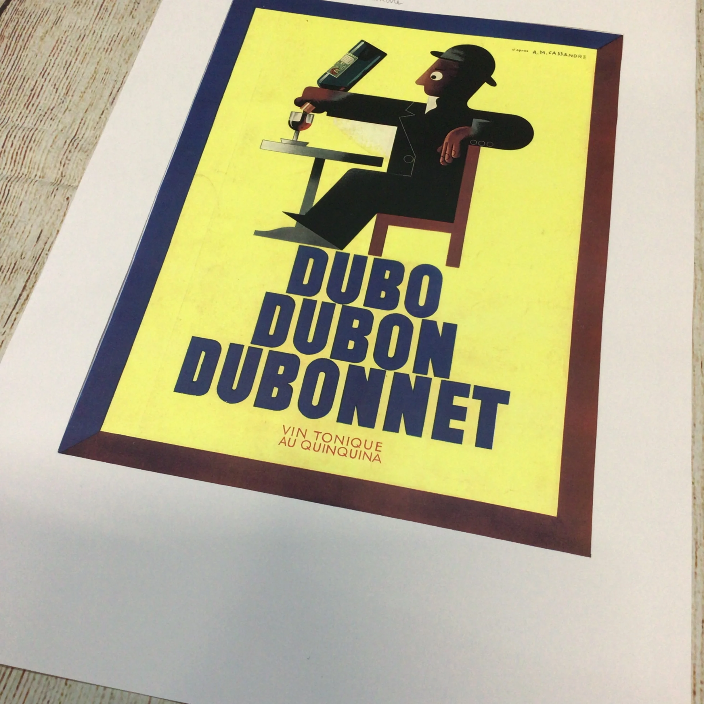 Dubo Dubon Dubonnet, L’Illustration 1937 by A.M. Cassandre - Image 4