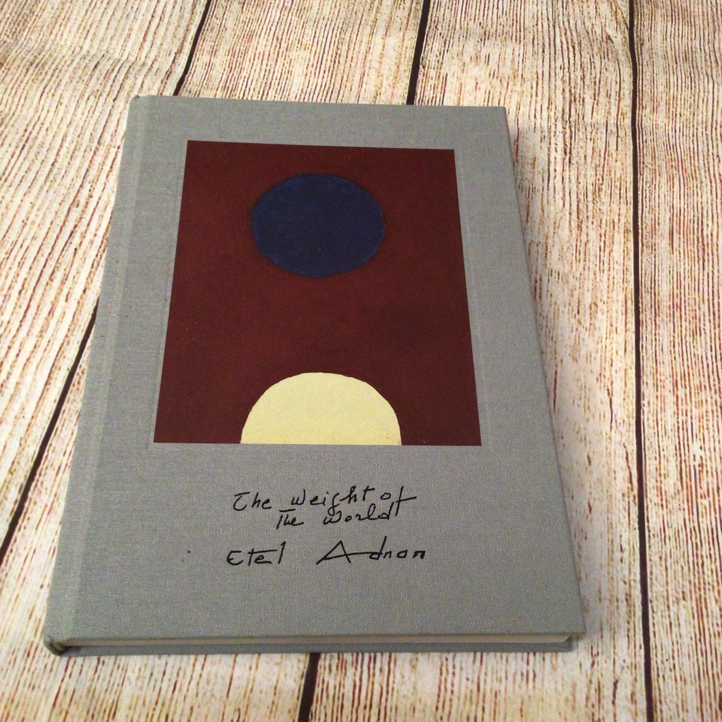 Etel Adnan: The Weight of the World (2016) Koenig Books, Serpentine Galleries