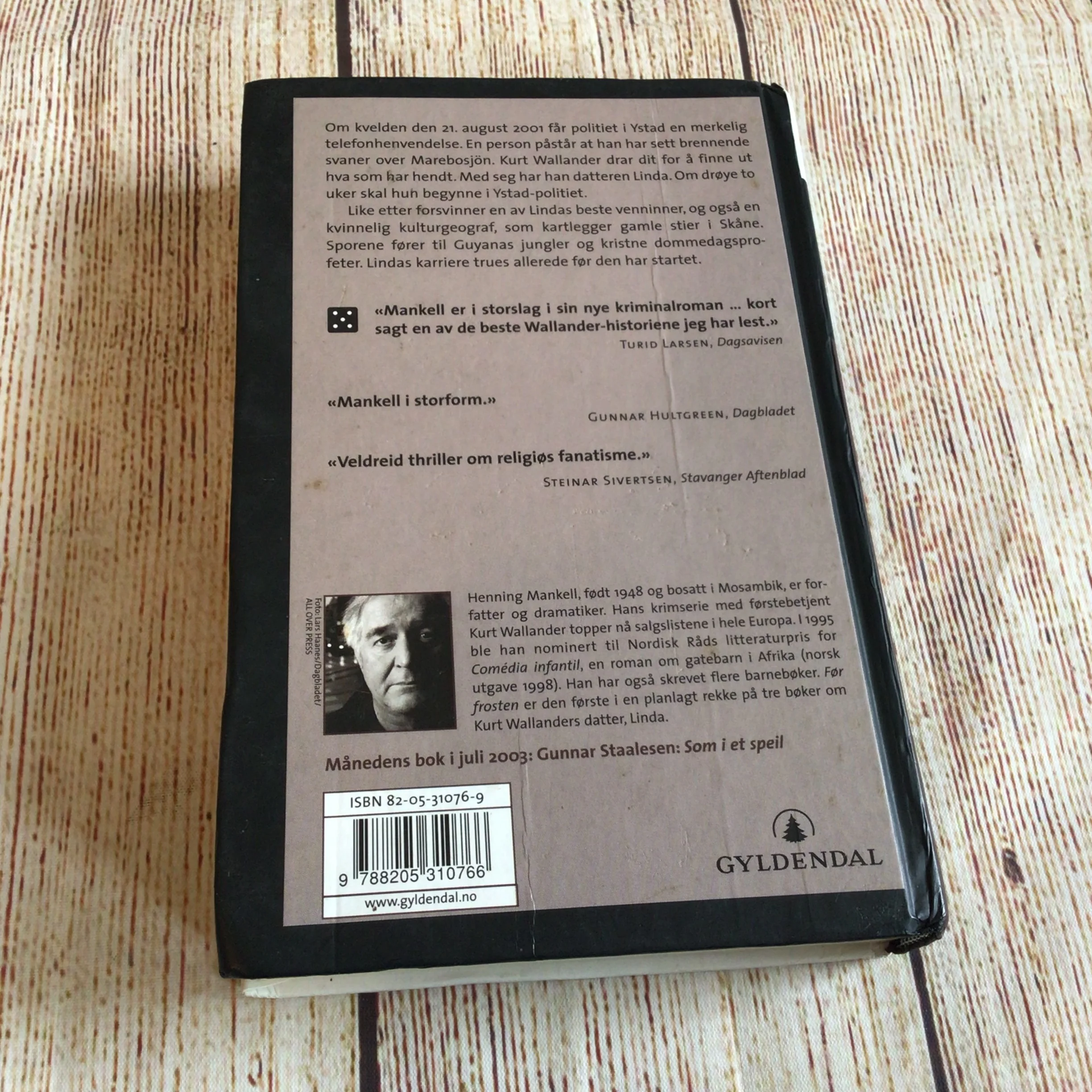 Før Frosten by Henning Mankell (2003) 9788205310766 [Norwegian] - Image 2