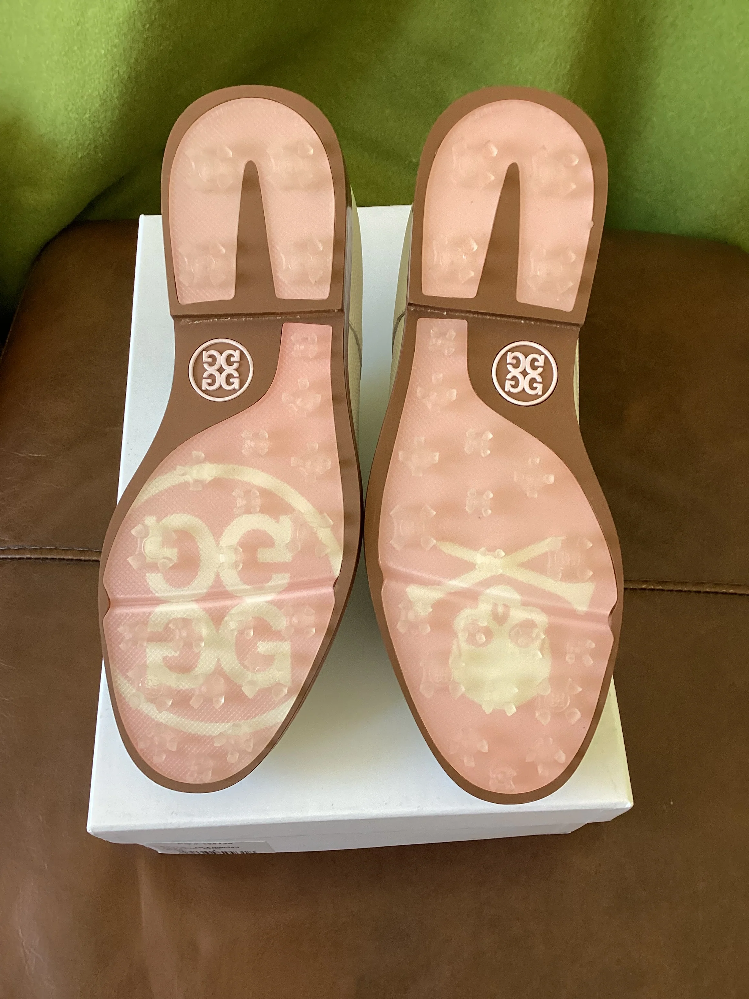 G/Fore Cream Gallivanter Golf Shoe Size 5 - Image 3