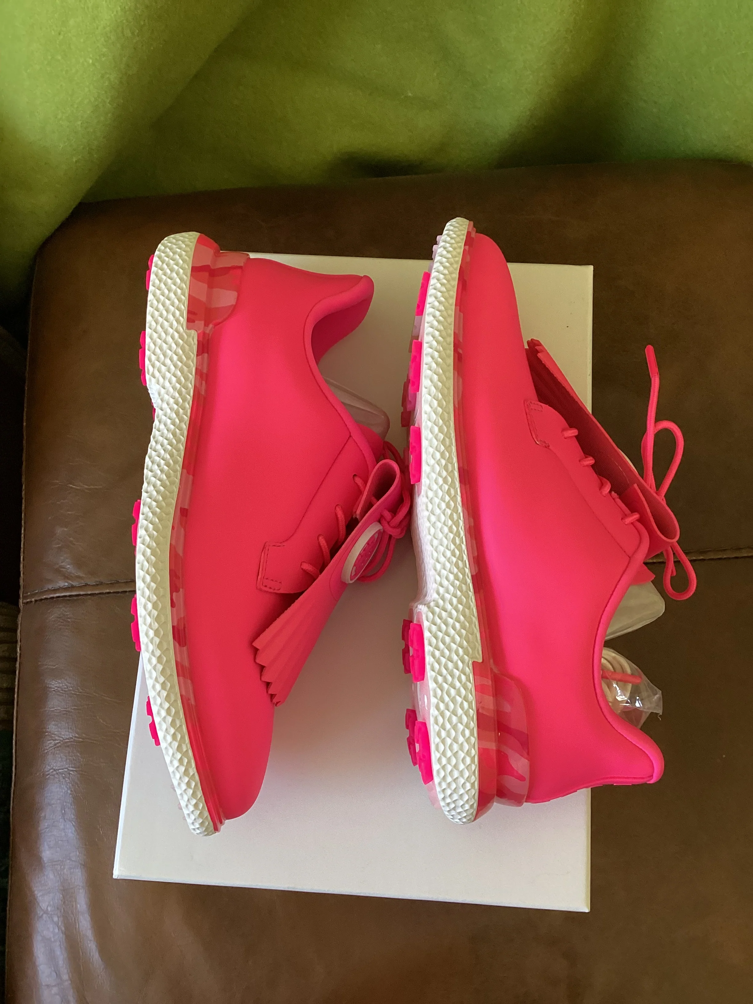 G/Fore Pink Gallivan2r Golf Shoe Size 5 - Image 5