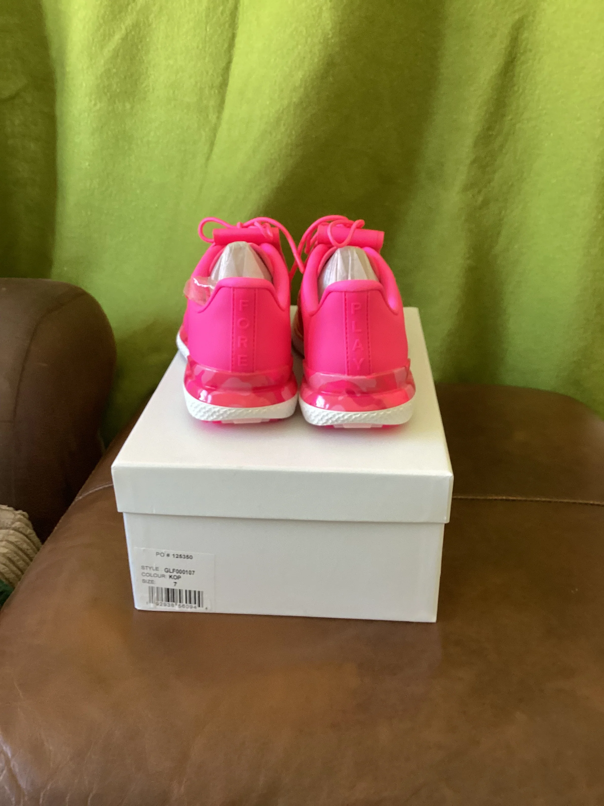 G/Fore Pink Gallivan2r Golf Shoe Size 5 - Image 6