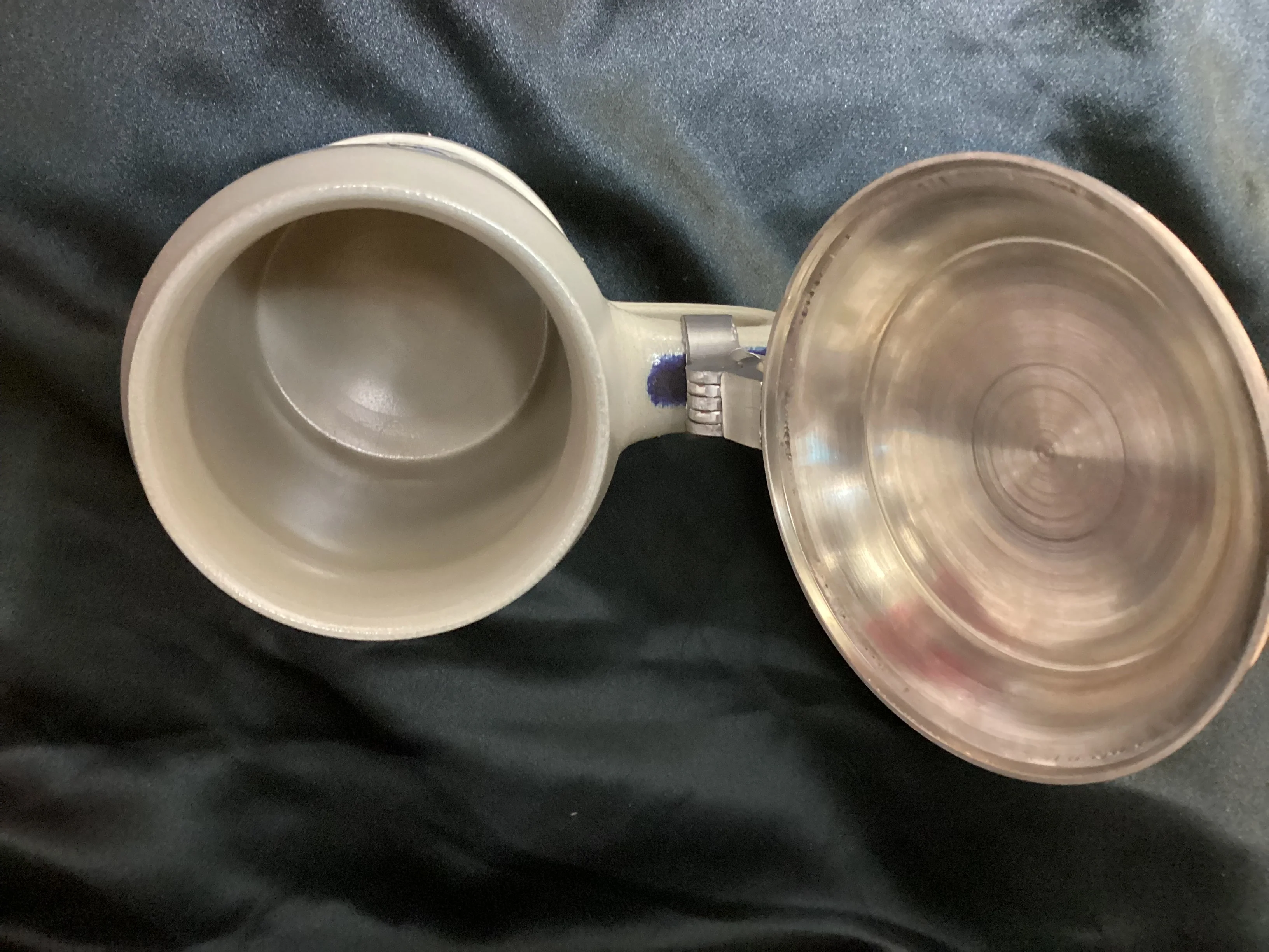 Goebel Merkelbach Blue/Grey German Beer Mug - Image 3