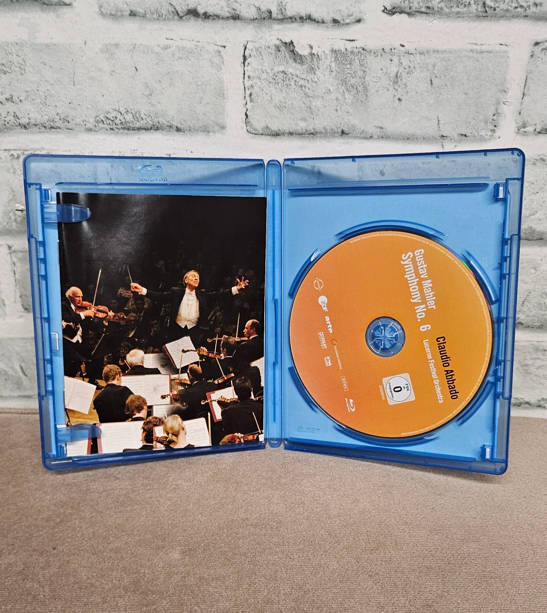 Gustav Mahler Symphony No. 6 Claudio Abbado Lucerne Festival Orchestra Blu-ray Disc - Image 3