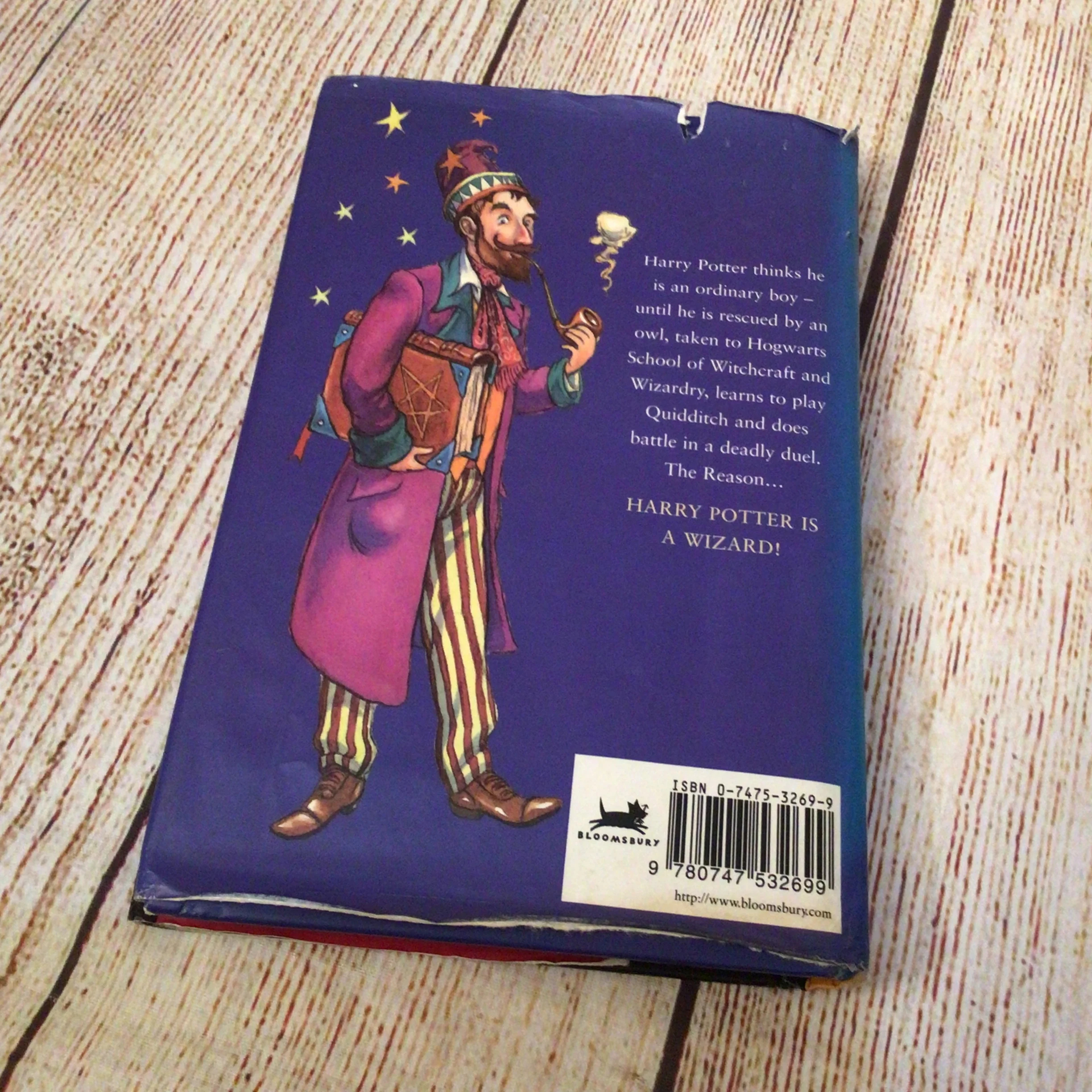 Harry Potter & the Philosopher’s Stone (1st Edition, Hardback, 1997) 11th printing - Image 3
