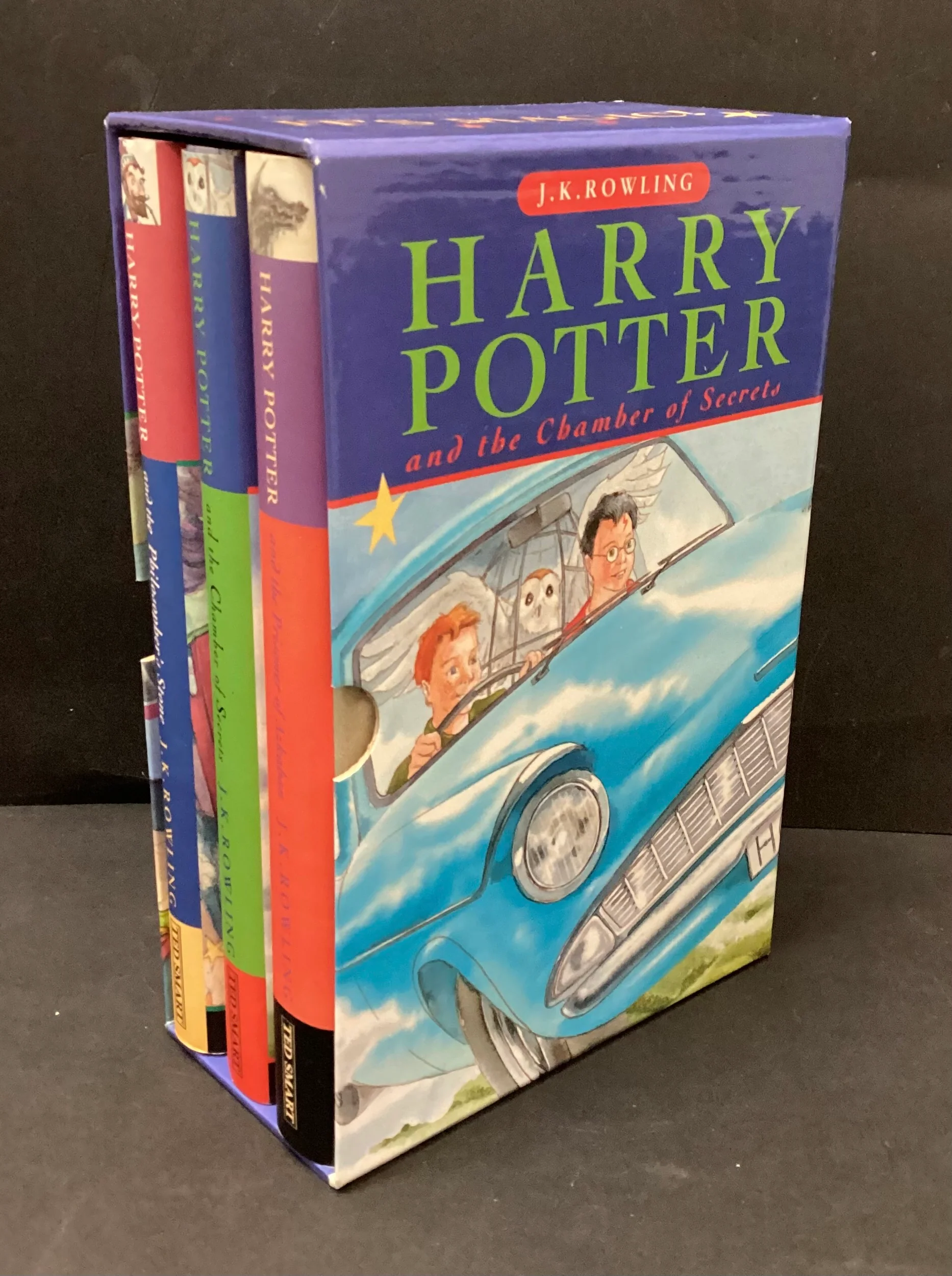 Harry Potter Trilogy Boxset Collection by J.K. Rowling, Ted Smart 1st Edition - Image 3