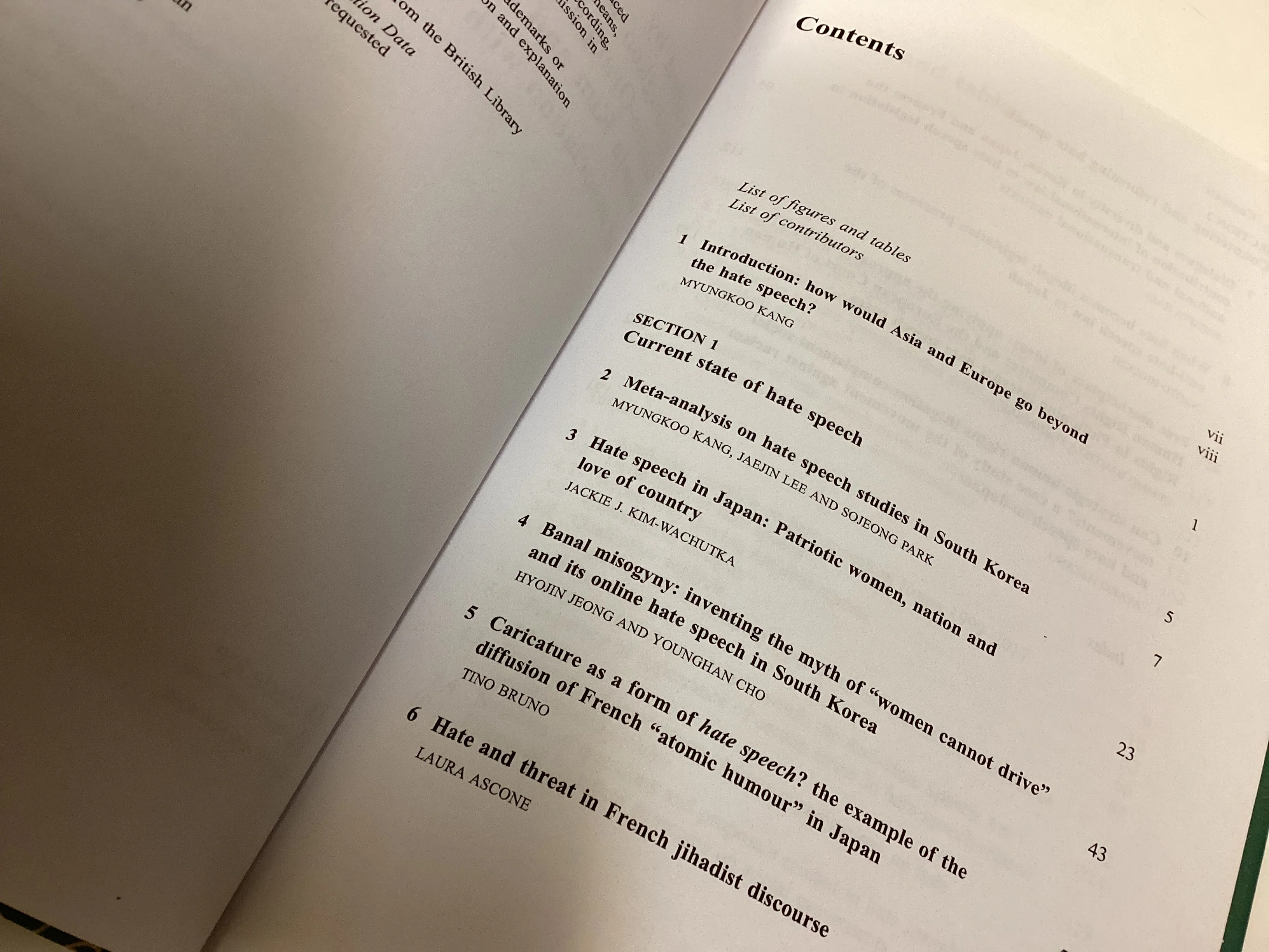 Hate Speech In Asia and Europe Beyond Hate and Fear edited by Myungkoo Kang, Marie-Orange Rivé-Lasan, Wooja Kim, Philippa Hall - Image 3