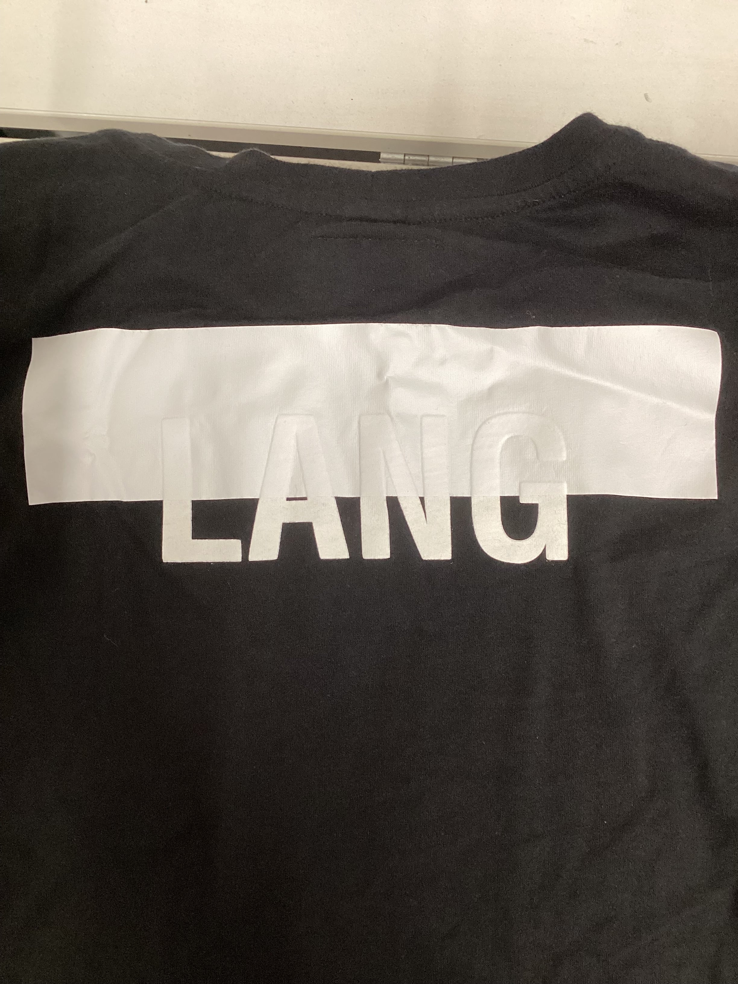 Helmut Lang Black Cotton Top Size S - Image 3