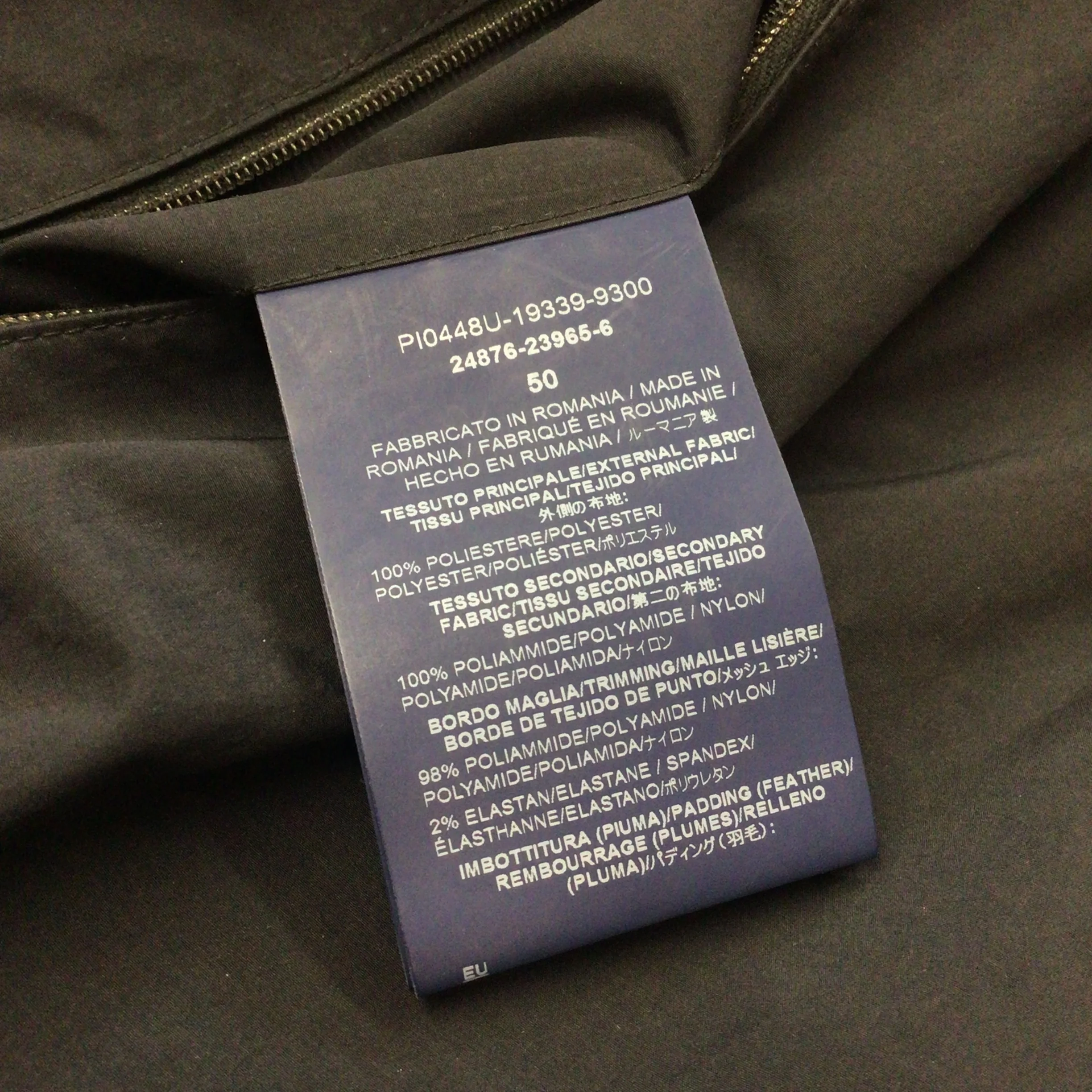 Herno Black & Green Goose Down Reversible Hooded Jacket Size 50 (PI0448U-19339-9300) - Image 12
