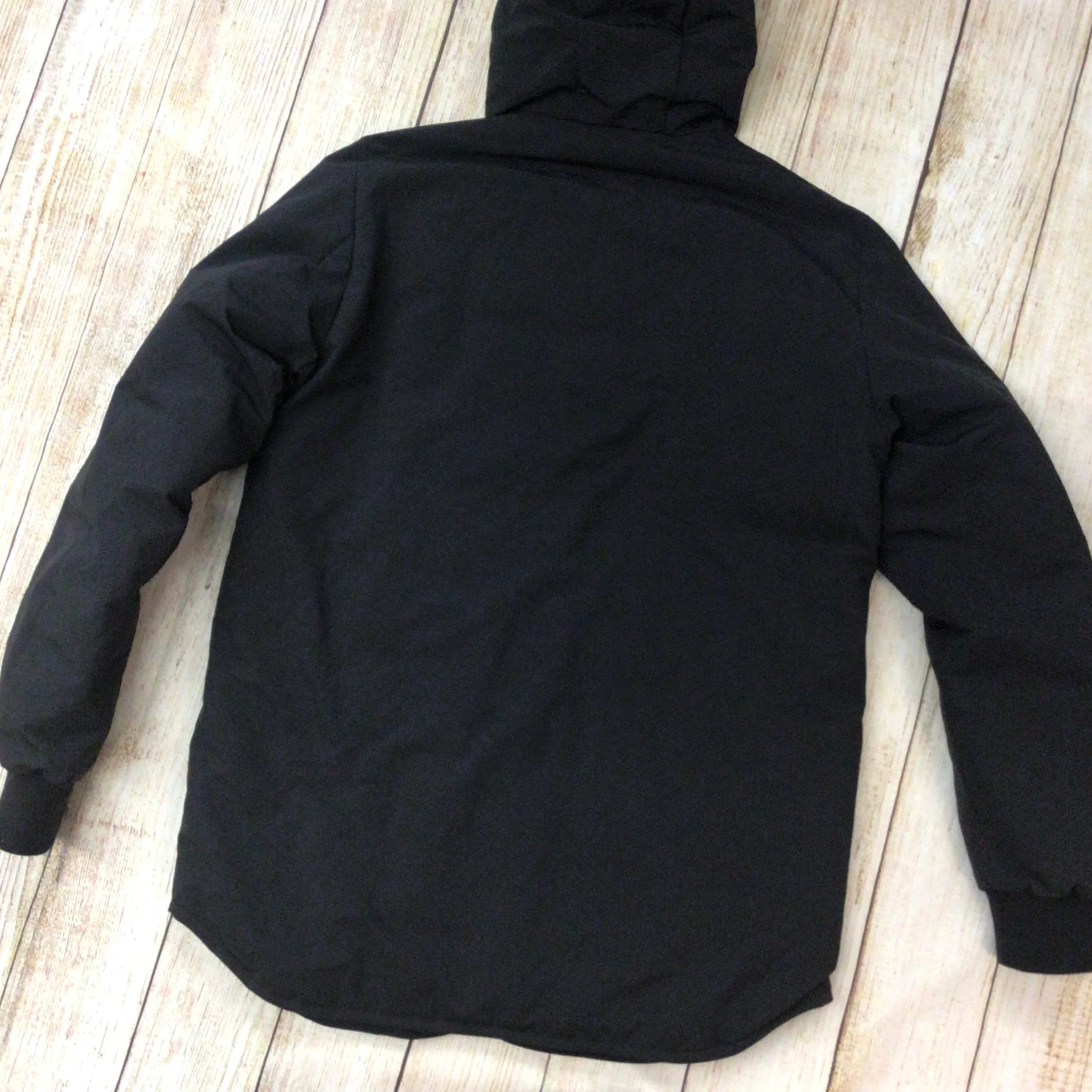 Herno Black & Green Goose Down Reversible Hooded Jacket Size 50 (PI0448U-19339-9300) - Image 8