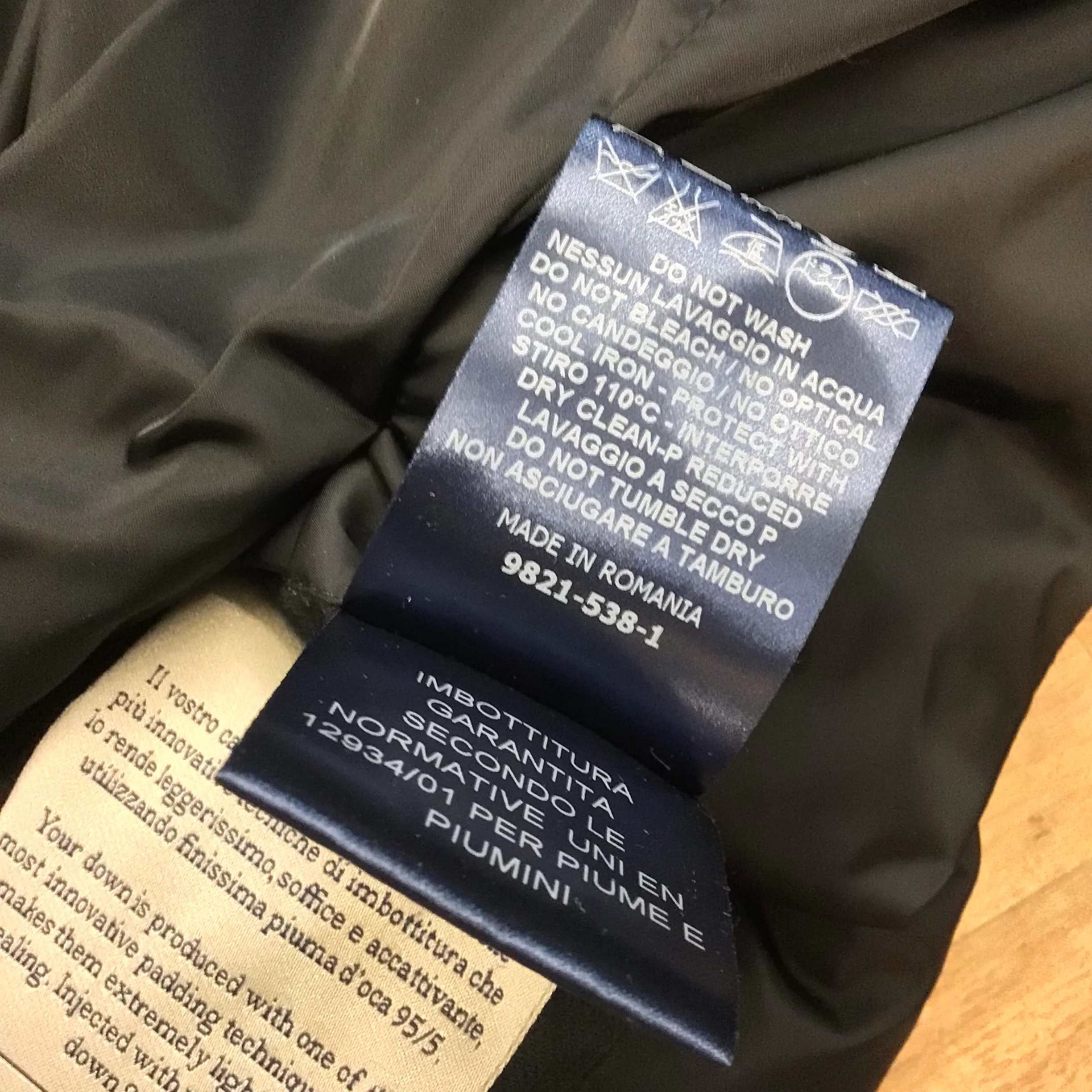 Herno Black Multi Reversible Down Jacket Size 44 (PI0368D-12170-9300) - Image 10