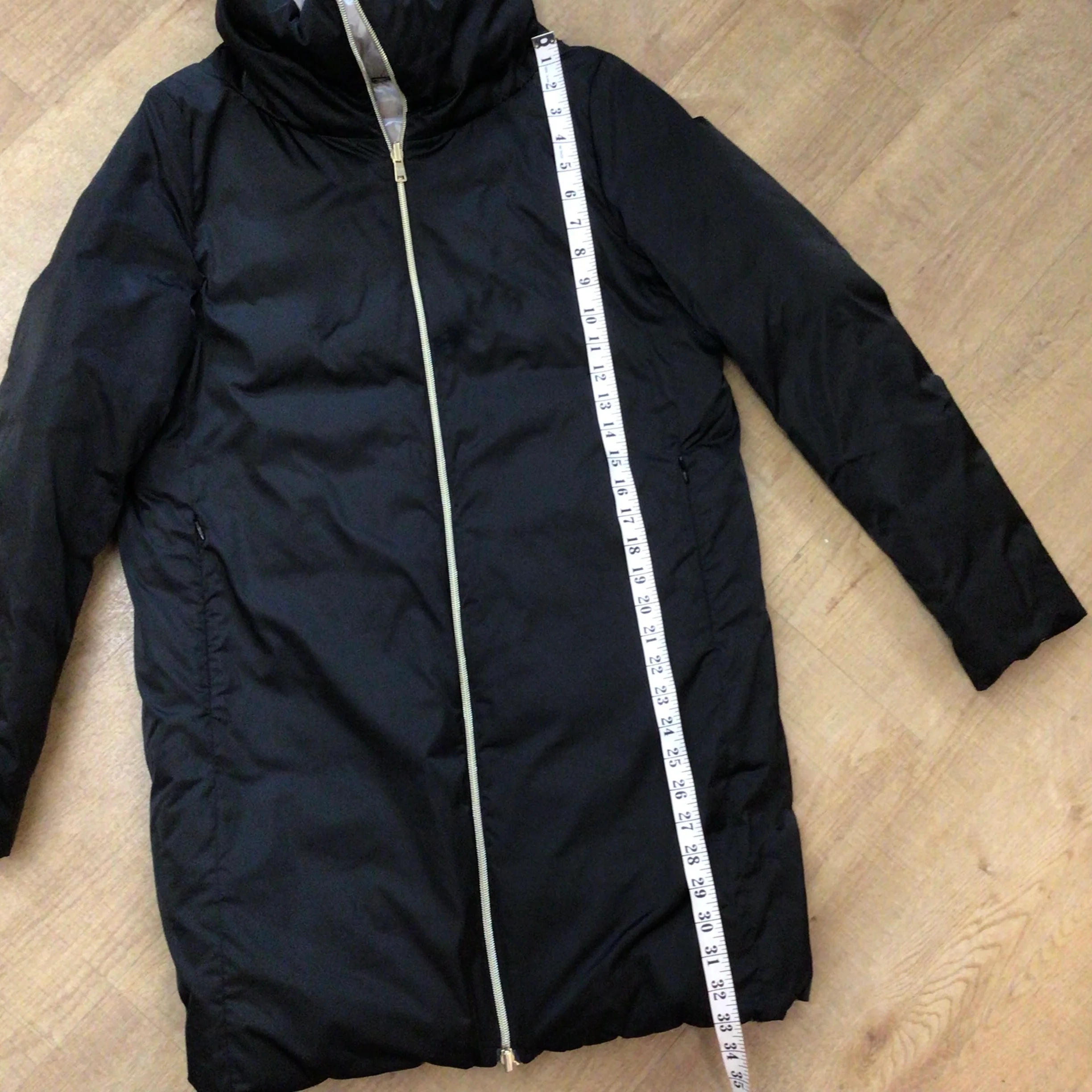 Herno Black Multi Reversible Down Jacket Size 44 (PI0368D-12170-9300) - Image 16