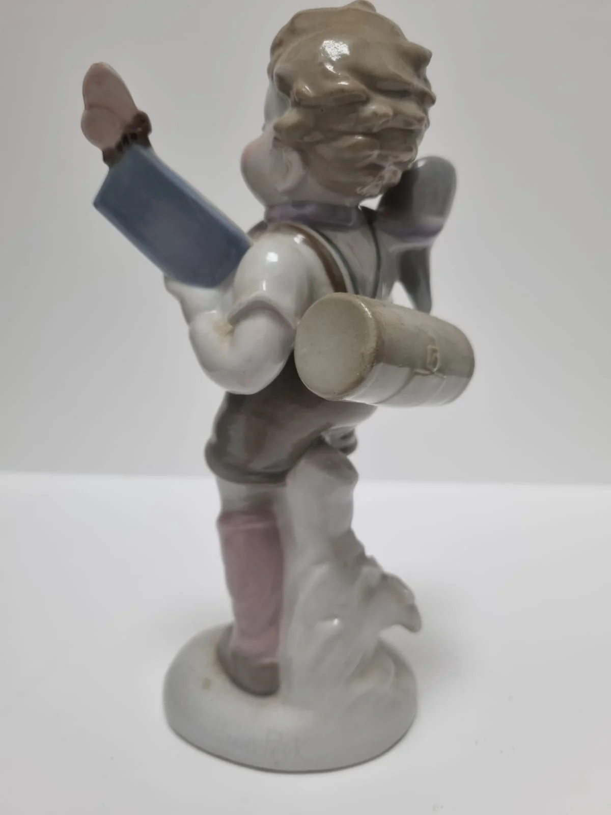 Hilla Peyk Porcelain Figurine Child/Student by Wagner & Apel - Image 3