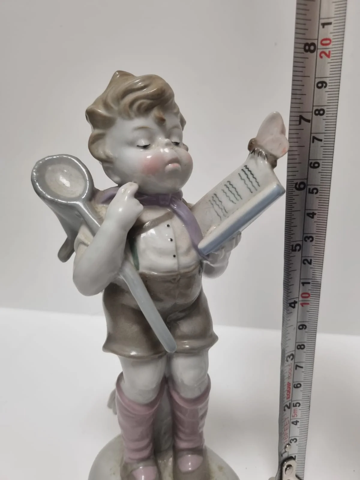 Hilla Peyk Porcelain Figurine Child/Student by Wagner & Apel - Image 9