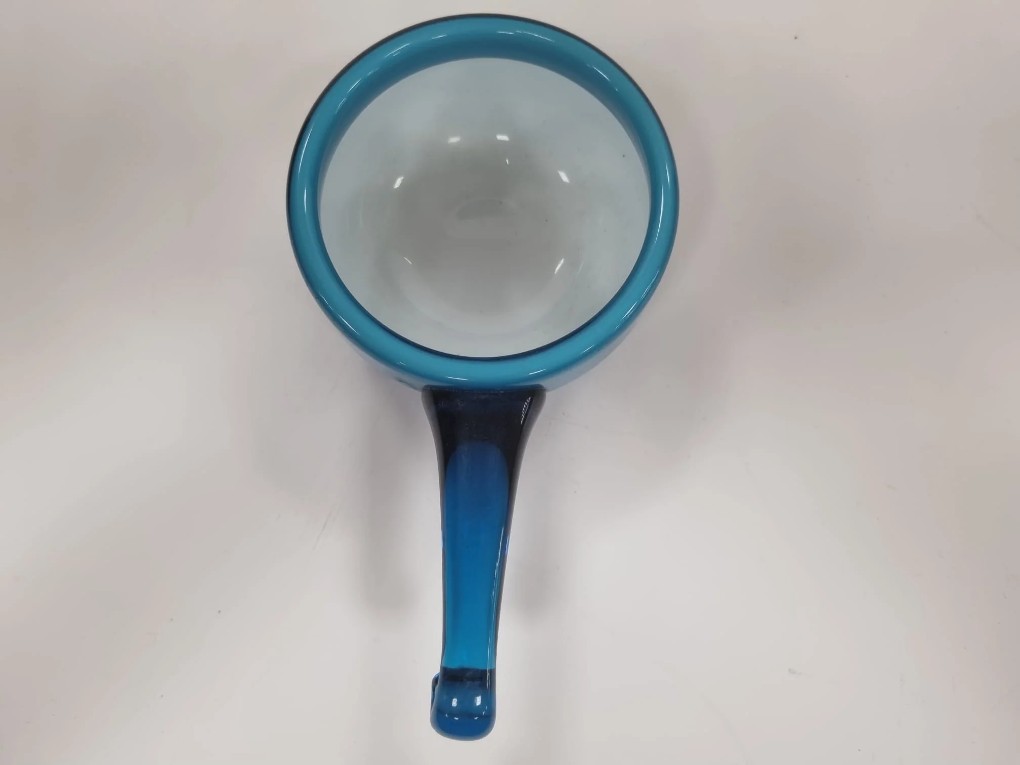Holmegard Blue Glass Bowl Designed By Michael Bang - Image 4