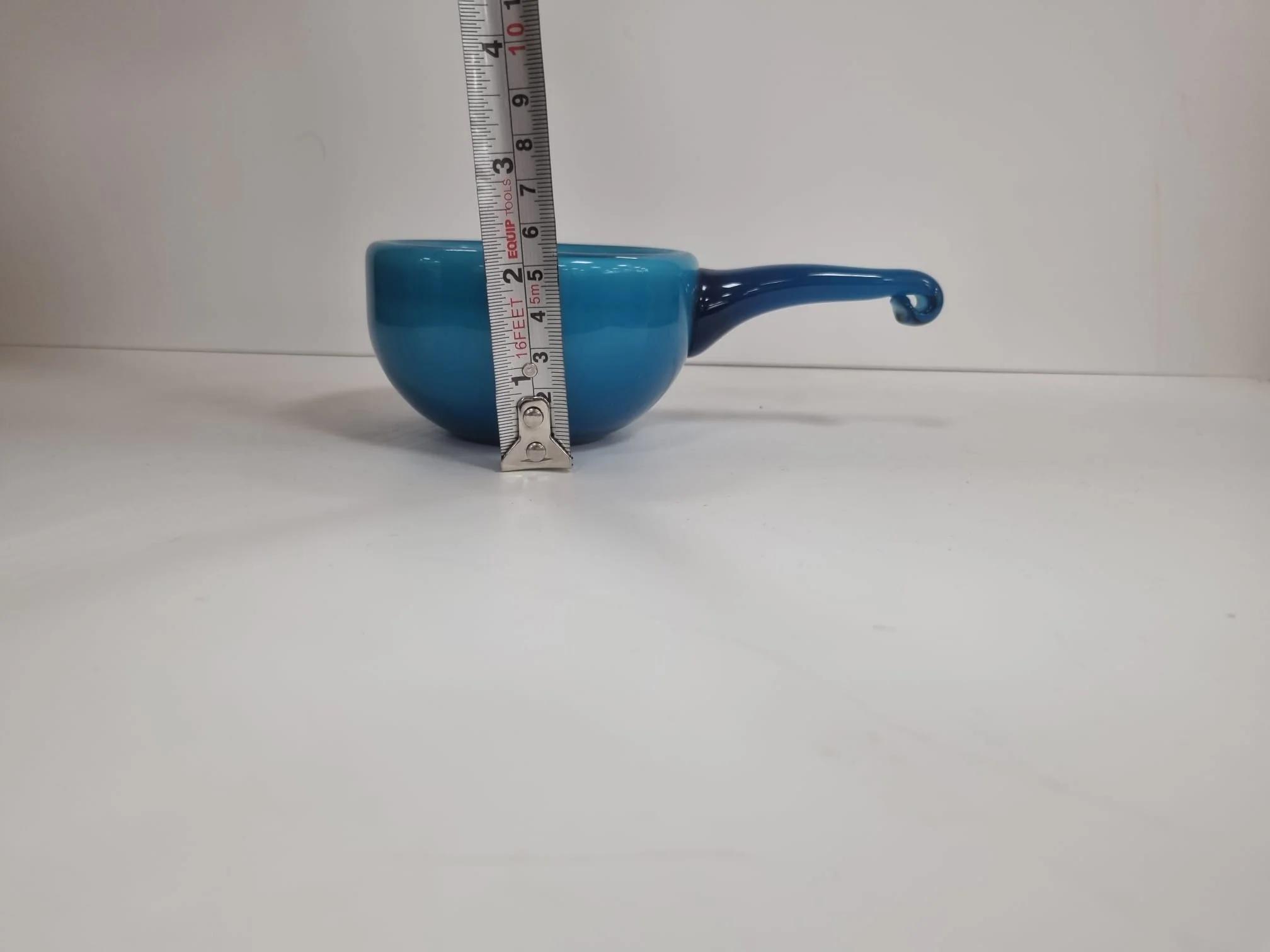 Holmegard Blue Glass Bowl Designed By Michael Bang - Image 6