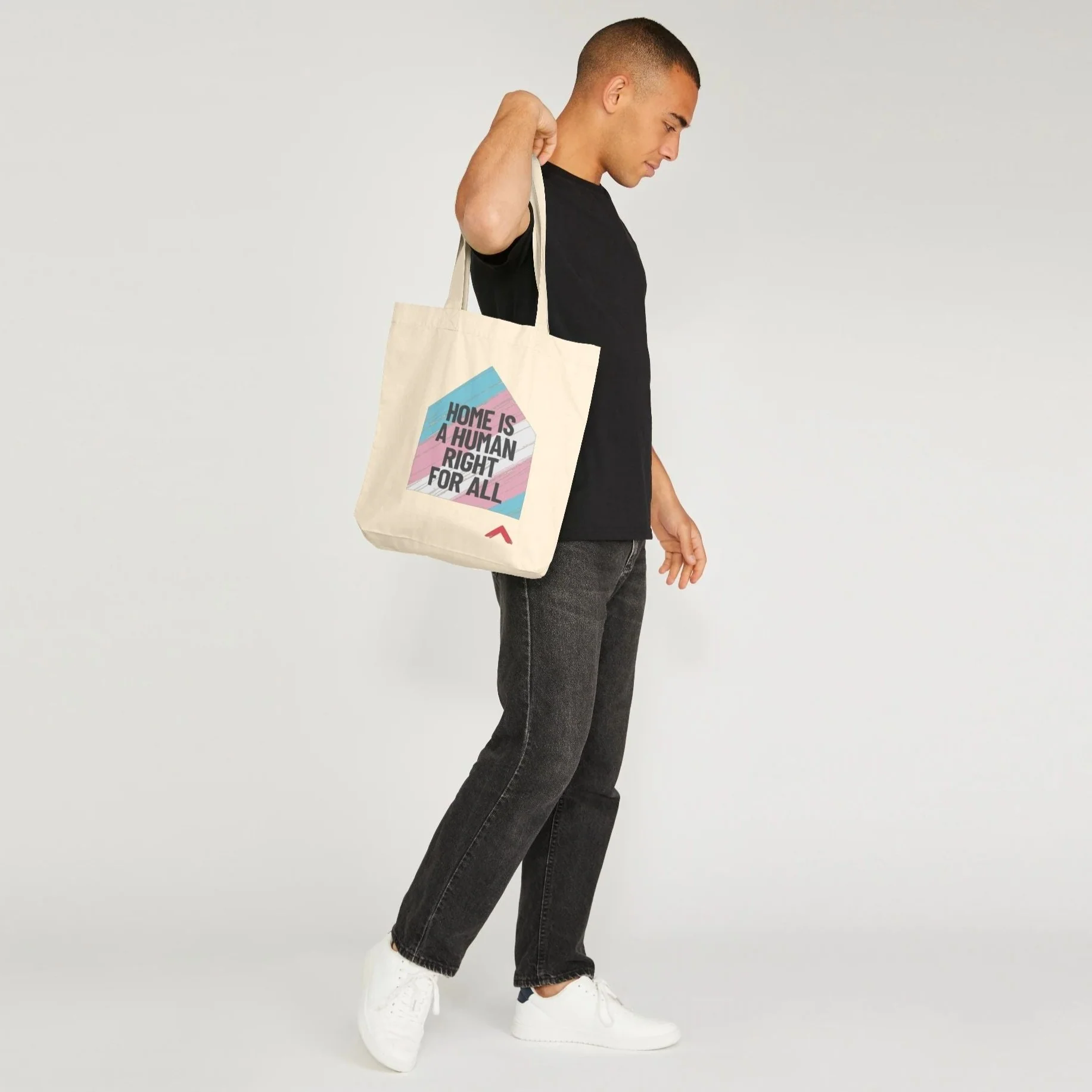 Home is a Human Right for All Tote Bag - Image 3