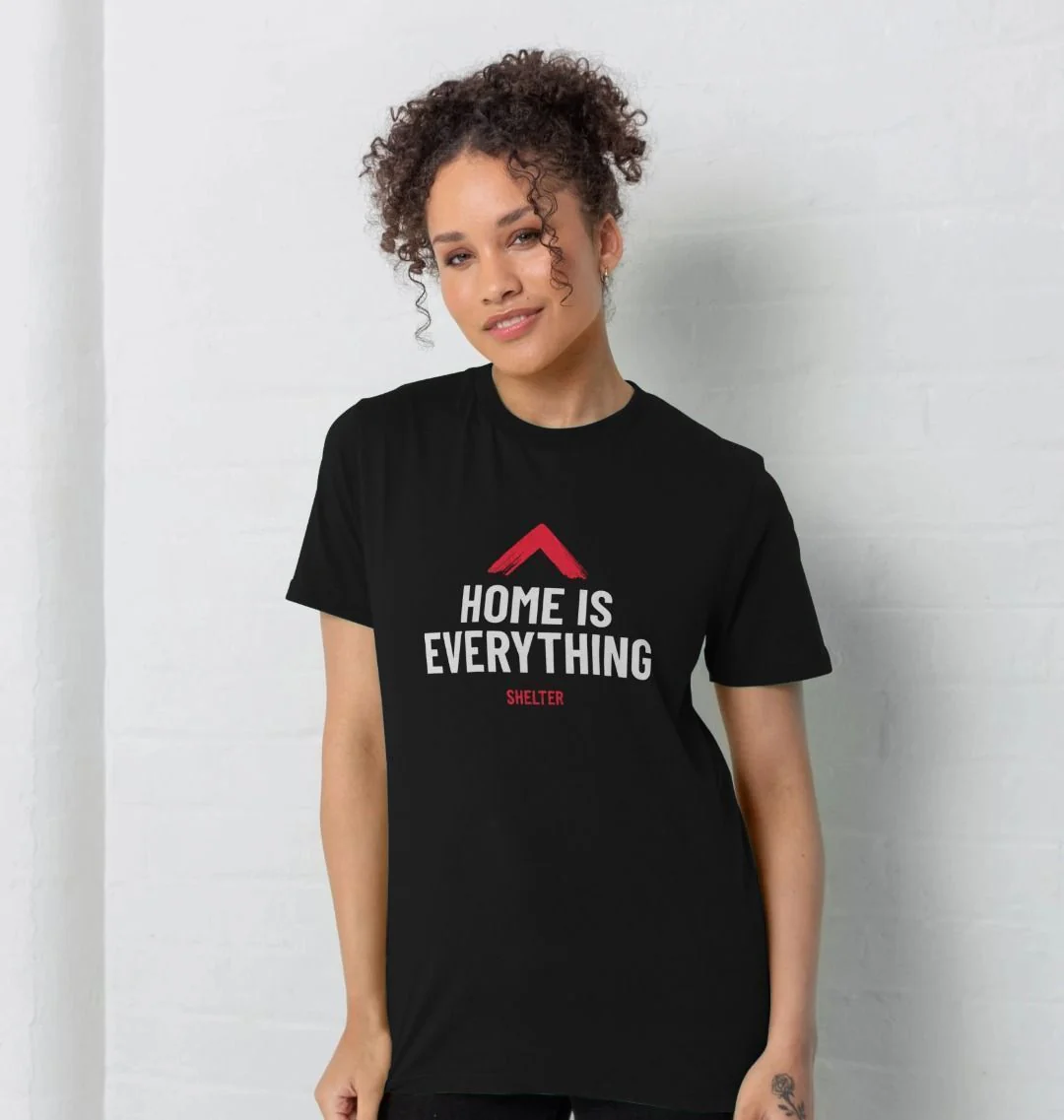 Home is Everything Organic T-shirt - Image 3