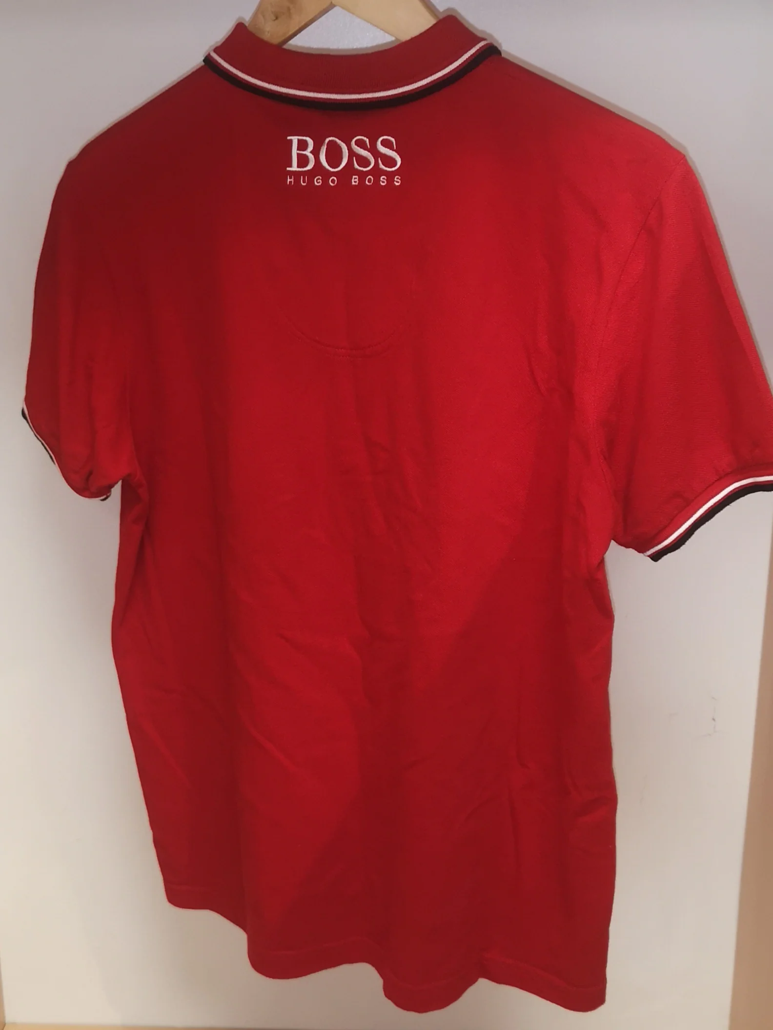Hugo Boss Red Paddy Pro Polo Shirt Size XL - Image 4