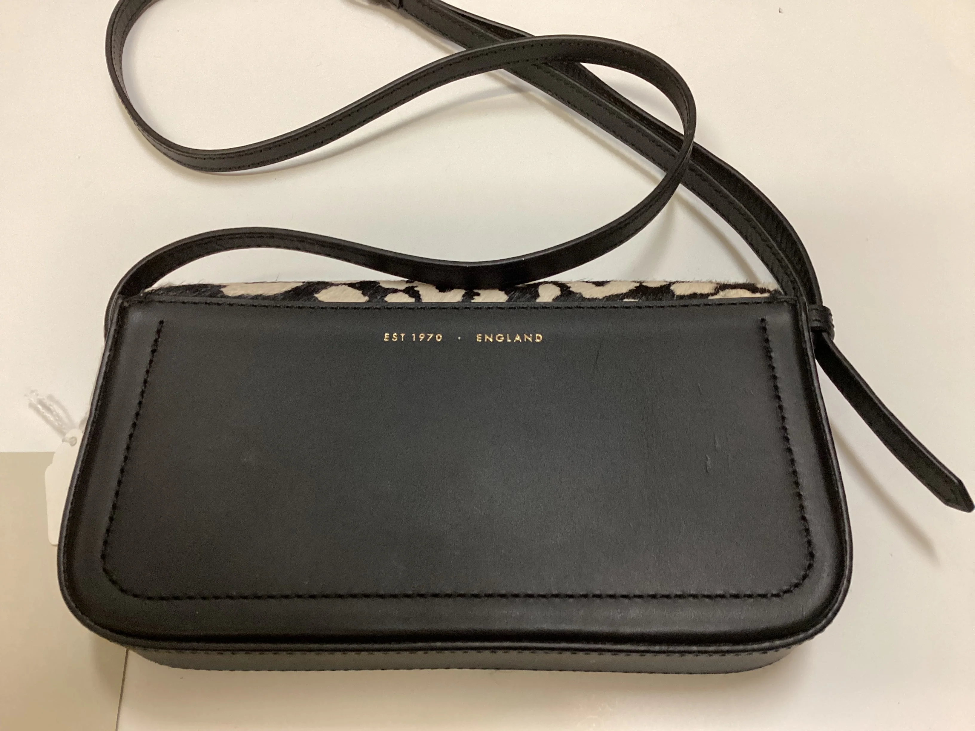 BNWT Jigsaw Dyed Leather Crossbody Bag - Image 5
