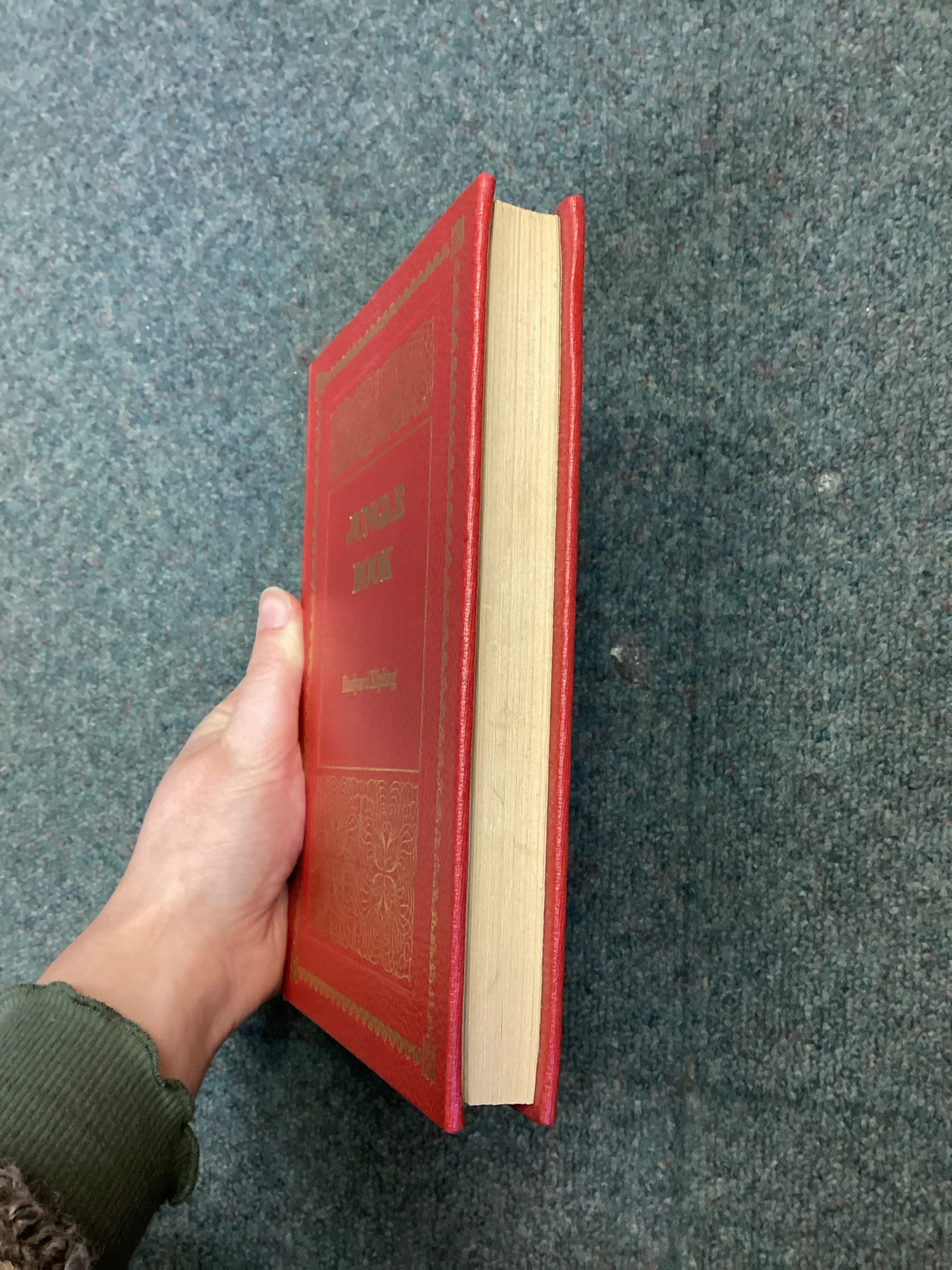 Jungle Book, Rudyard Kipling, Hardback De Luxe Classics, 1987 - Image 4