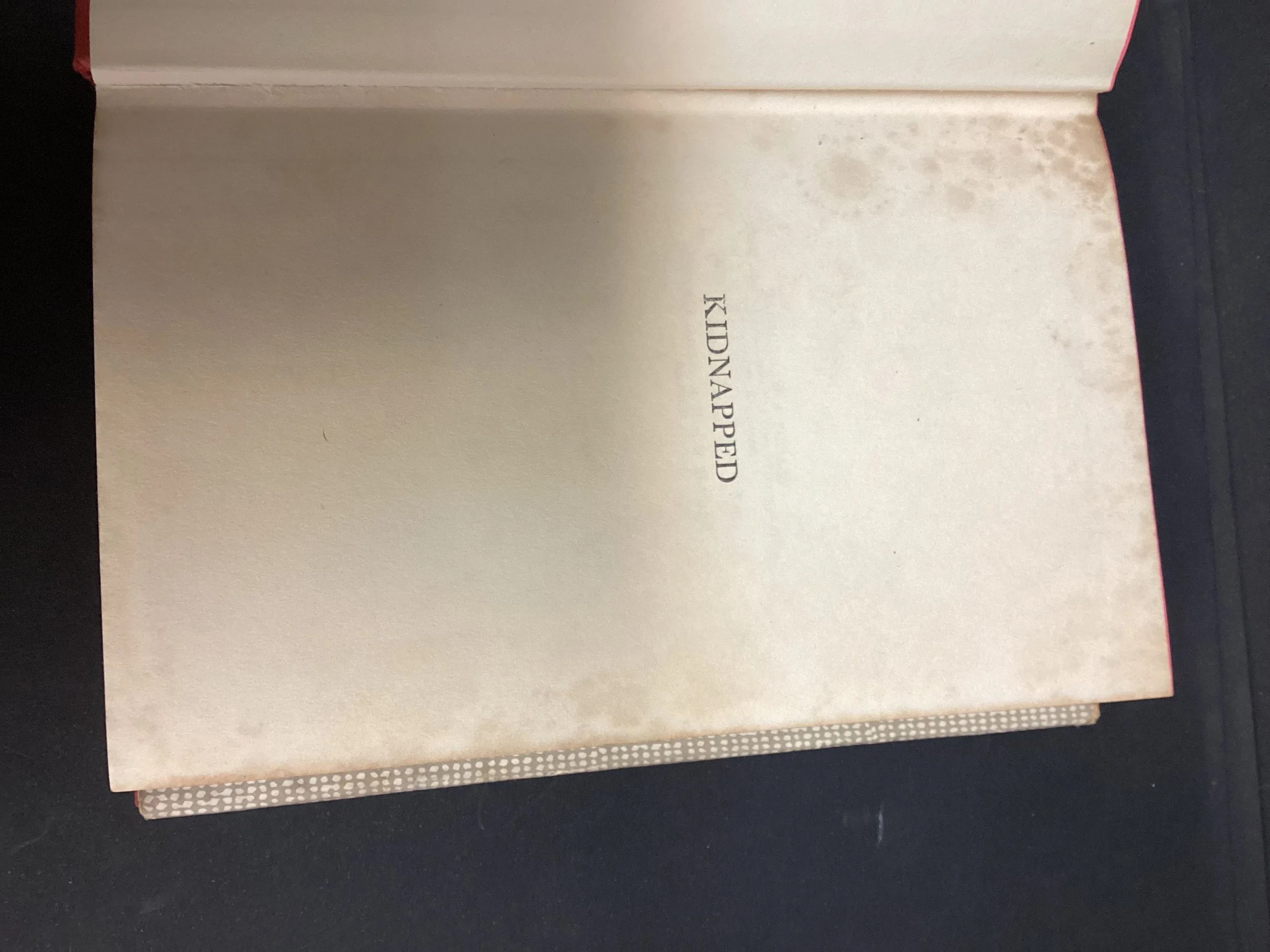 R.L. Stevenson – Kidnapped – Vintage Edition with Dust Jacket - Image 7