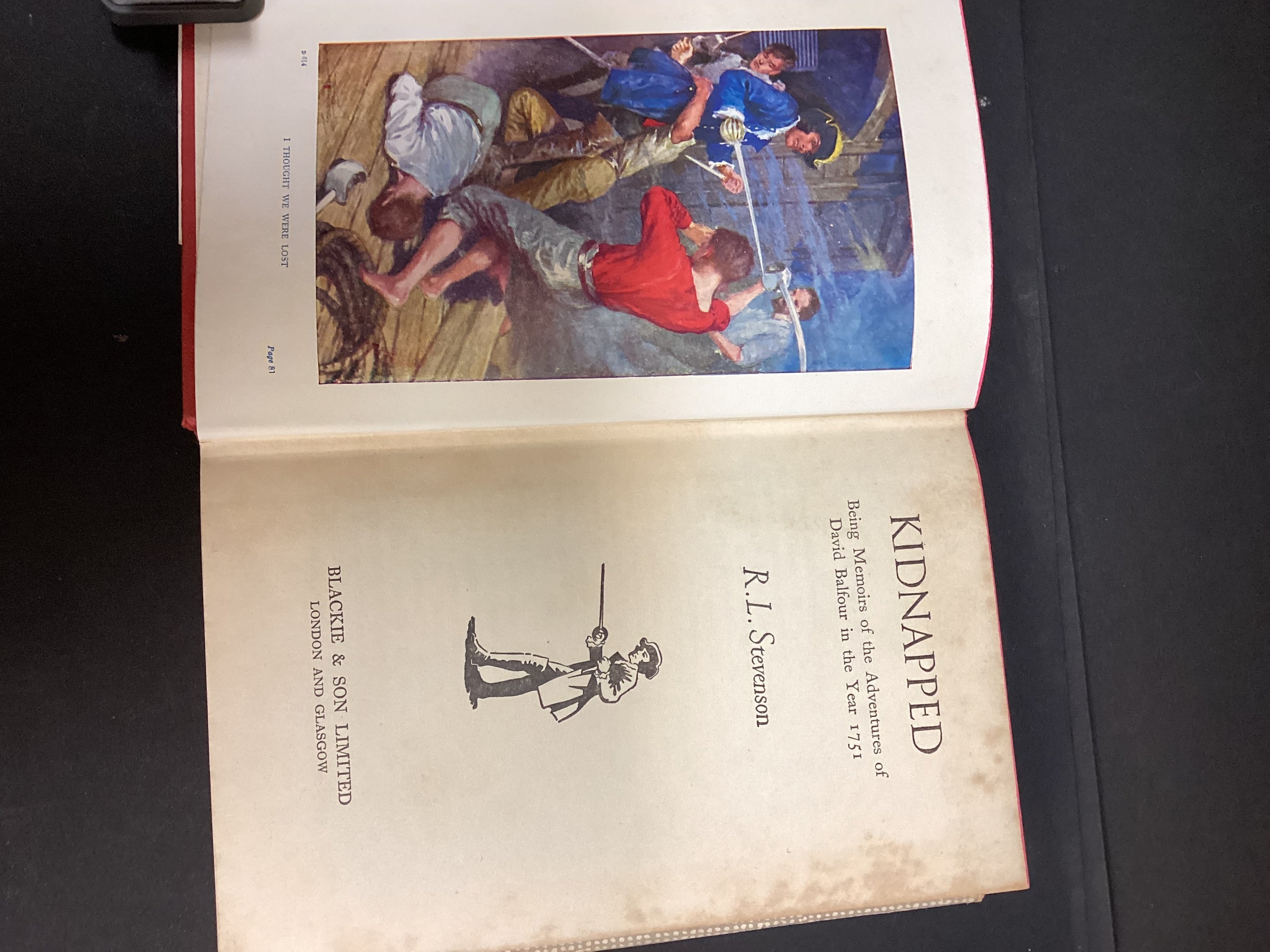 R.L. Stevenson – Kidnapped – Vintage Edition with Dust Jacket - Image 8