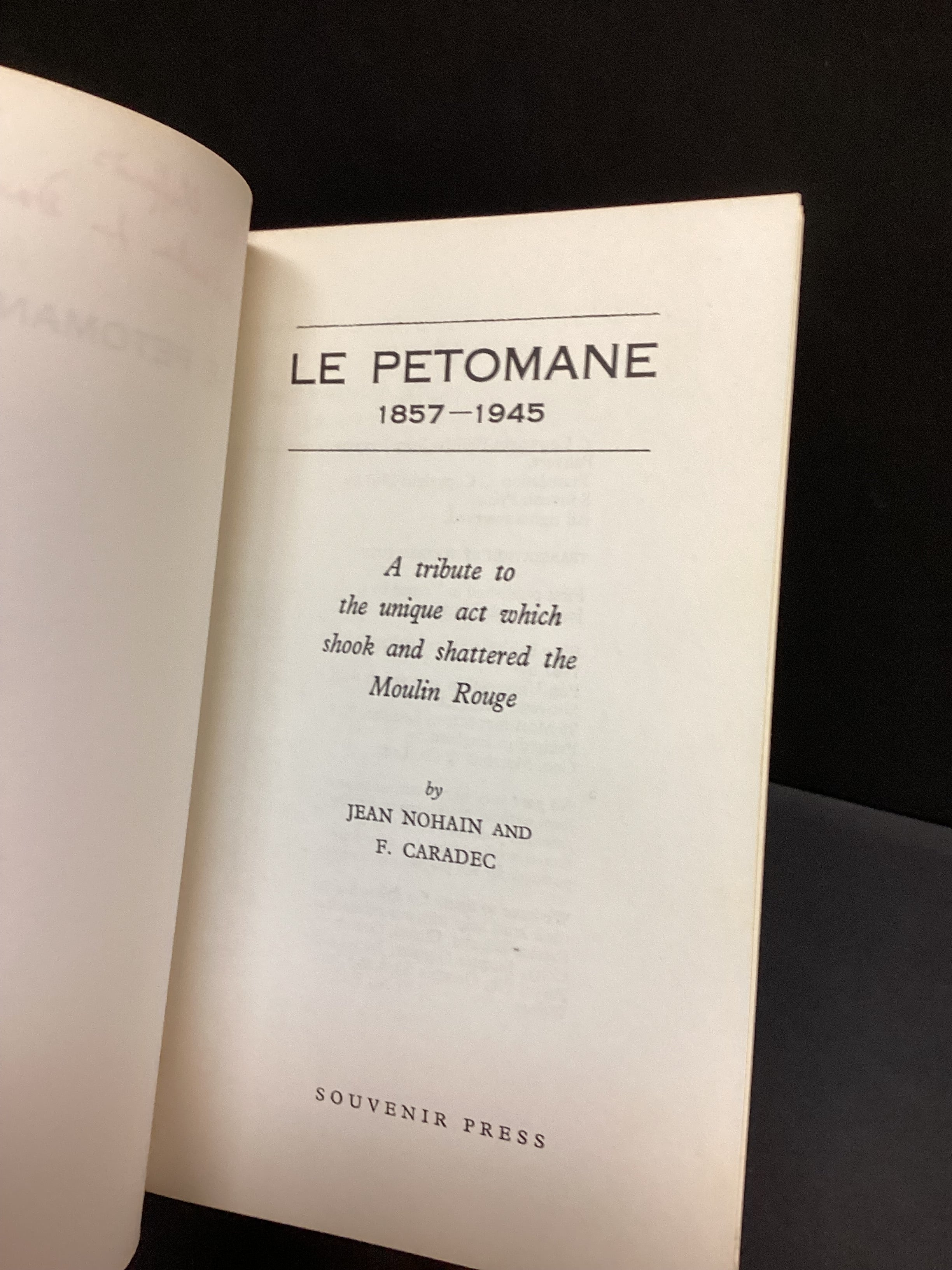 Le Petoman: 1857-1945 by Jean Nohain and F. Caradec - Image 6