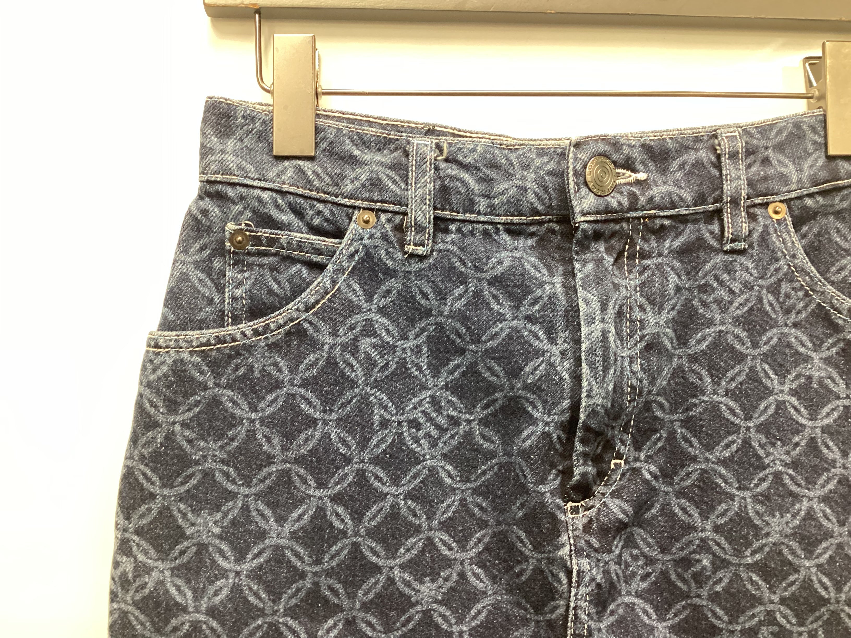 Charles Jeffrey LOVERBOY Denim Skirt Size Medium - Image 6