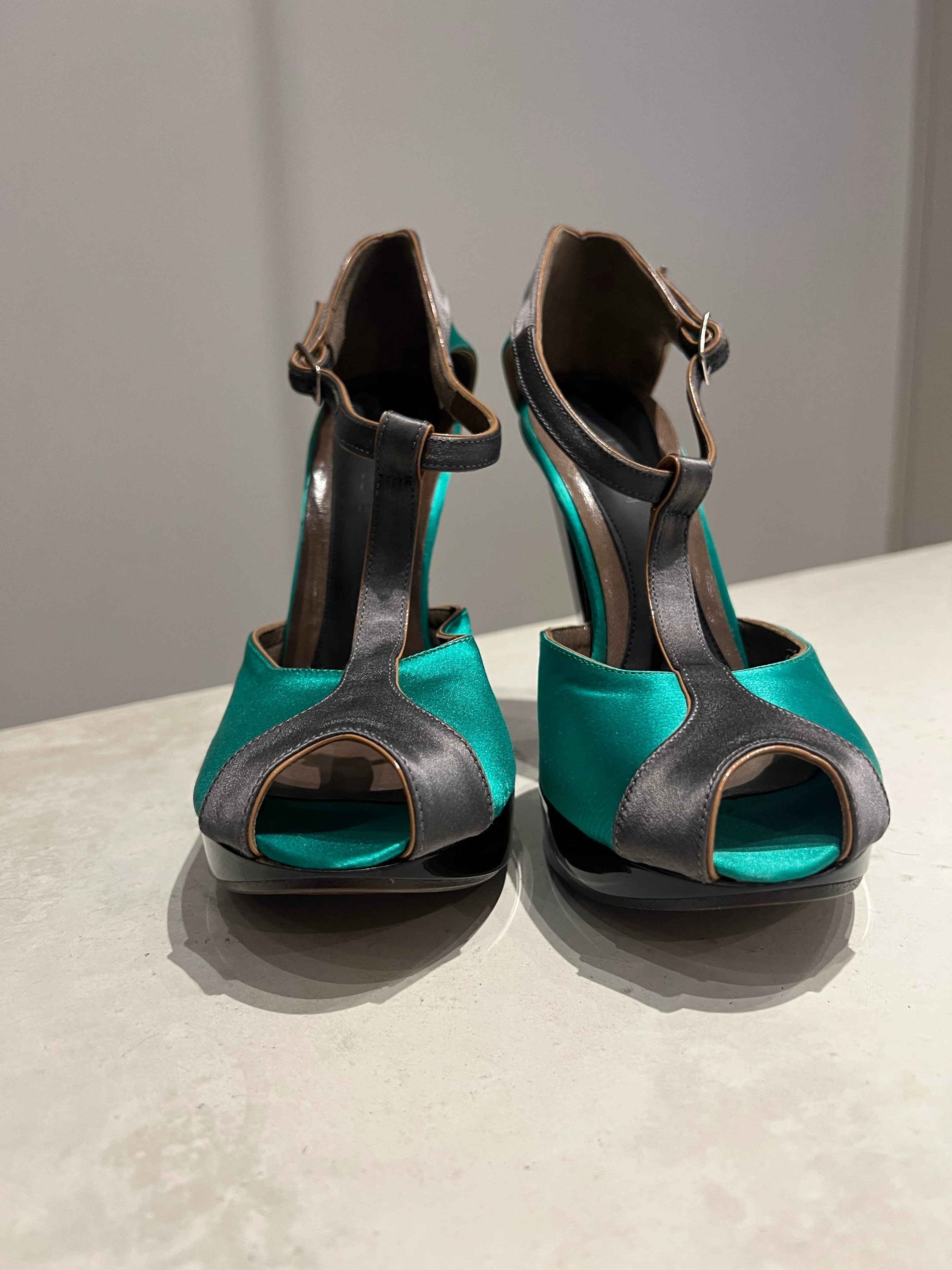 Marni Green Heel Size 4 - Image 5