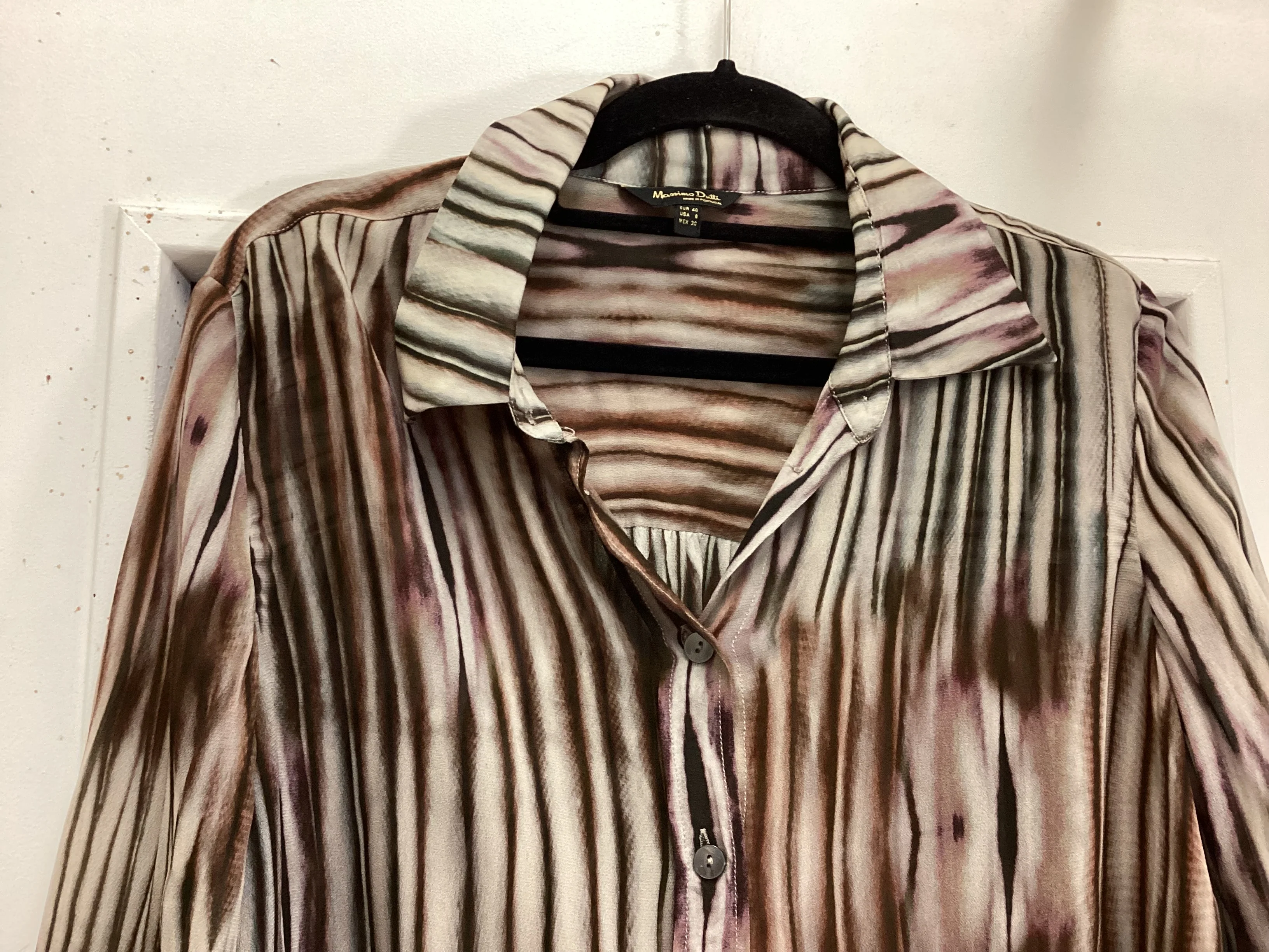 Massimo Dutti Collared Blouse EU 40 / UK M/L - Image 2