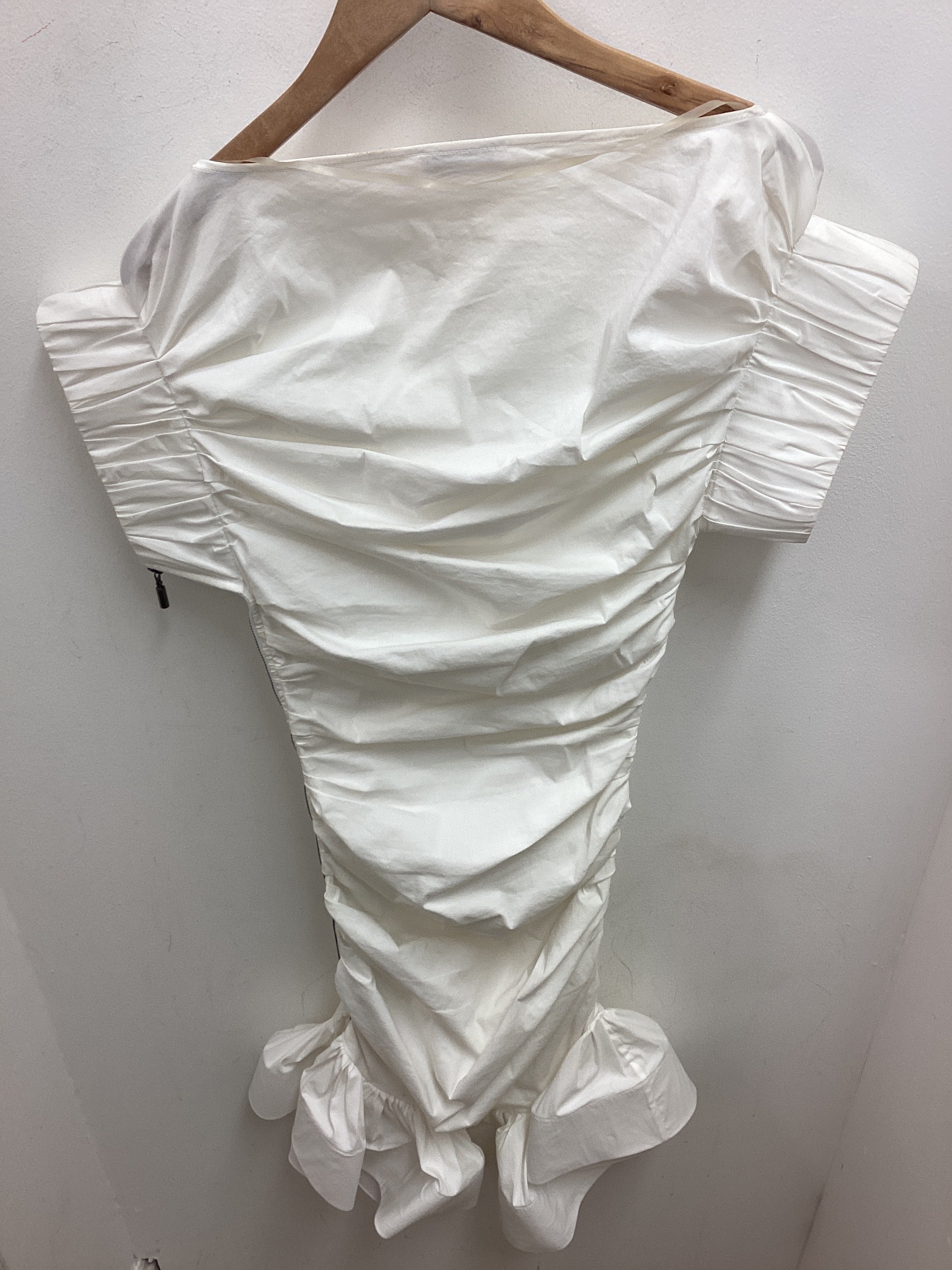 Maticevski ruched dress size 8 - Image 4