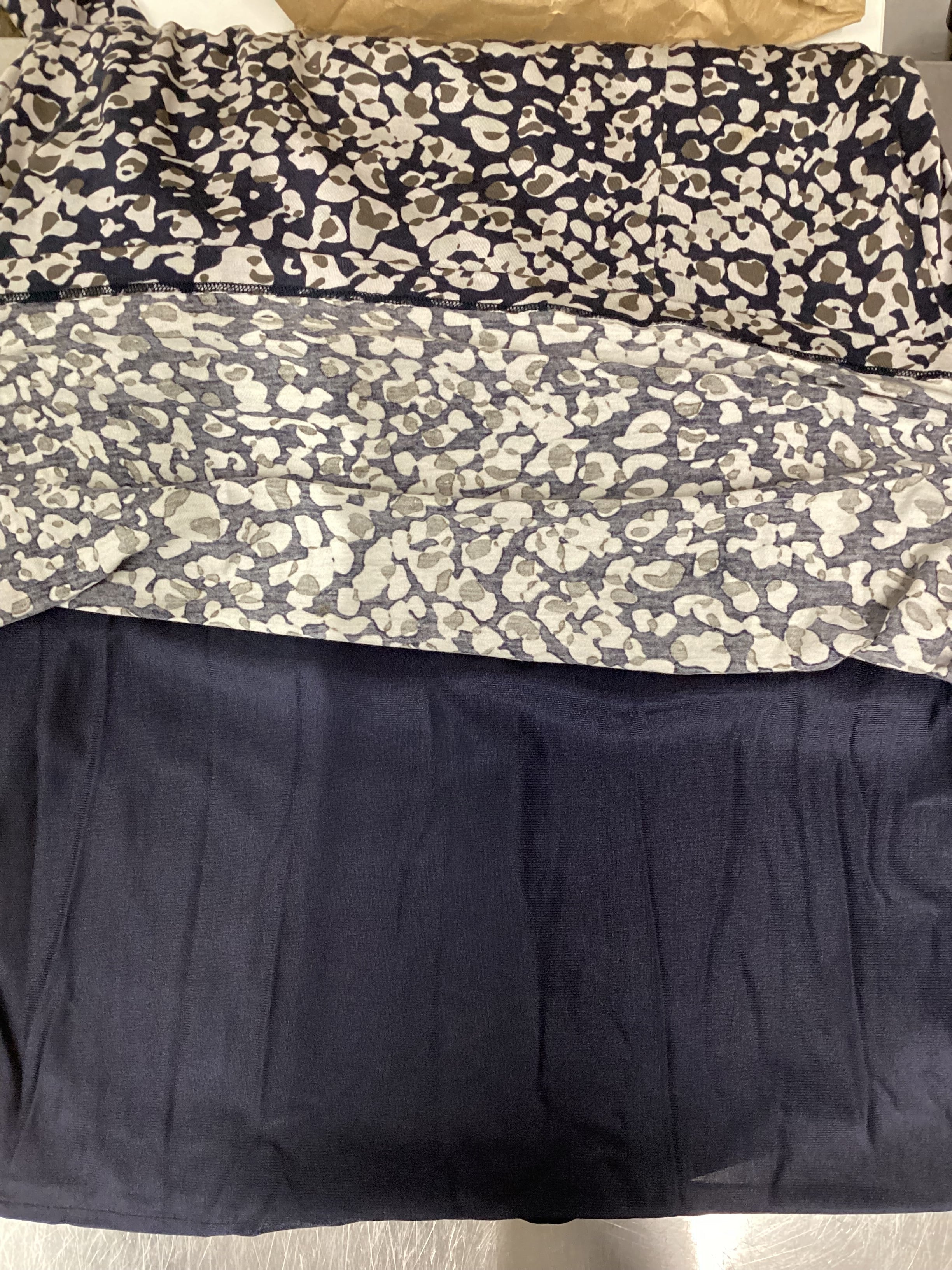 Max Mara Navy Blue Silk/Cotton Dress Size M - Image 4
