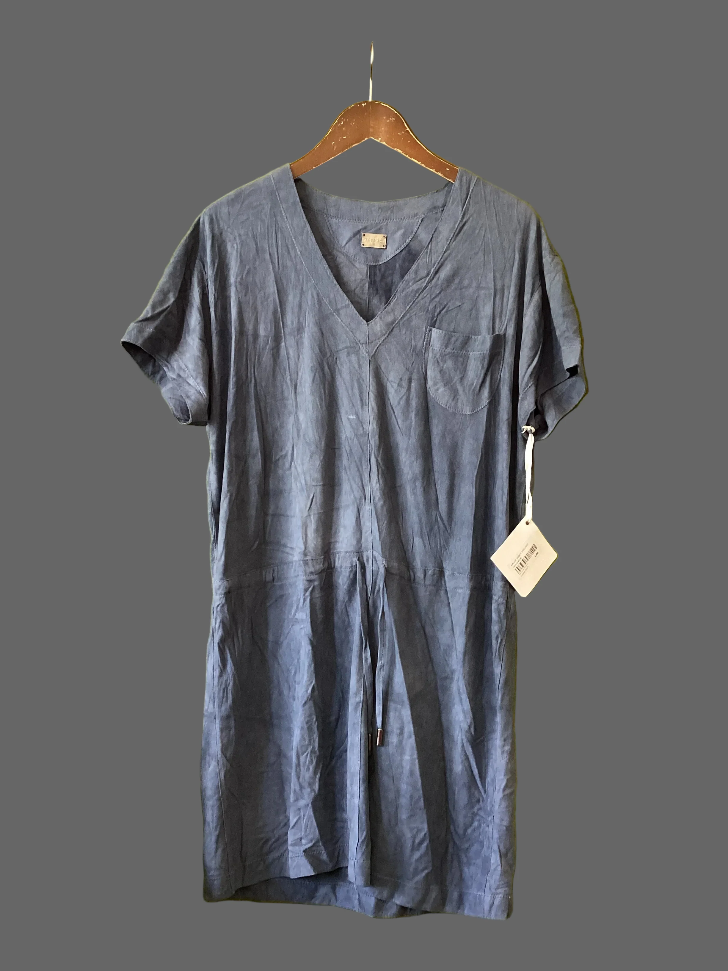 Max&Moi Blue Suede Dress Size 12