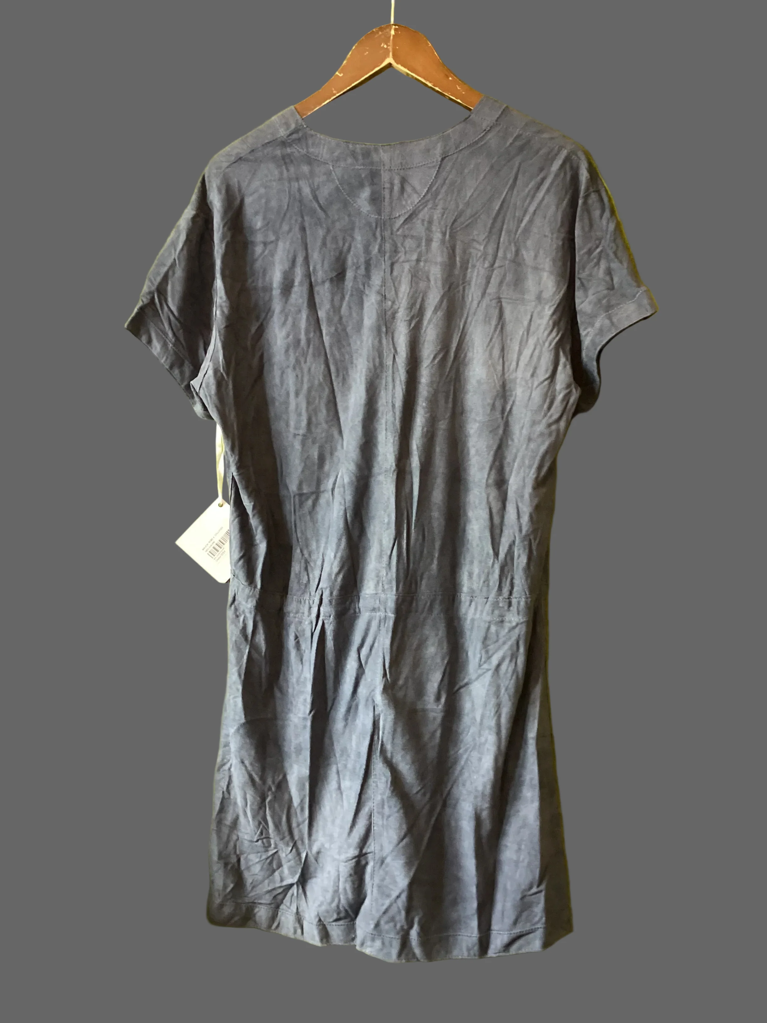 Max&Moi Blue Suede Dress Size 12 - Image 6