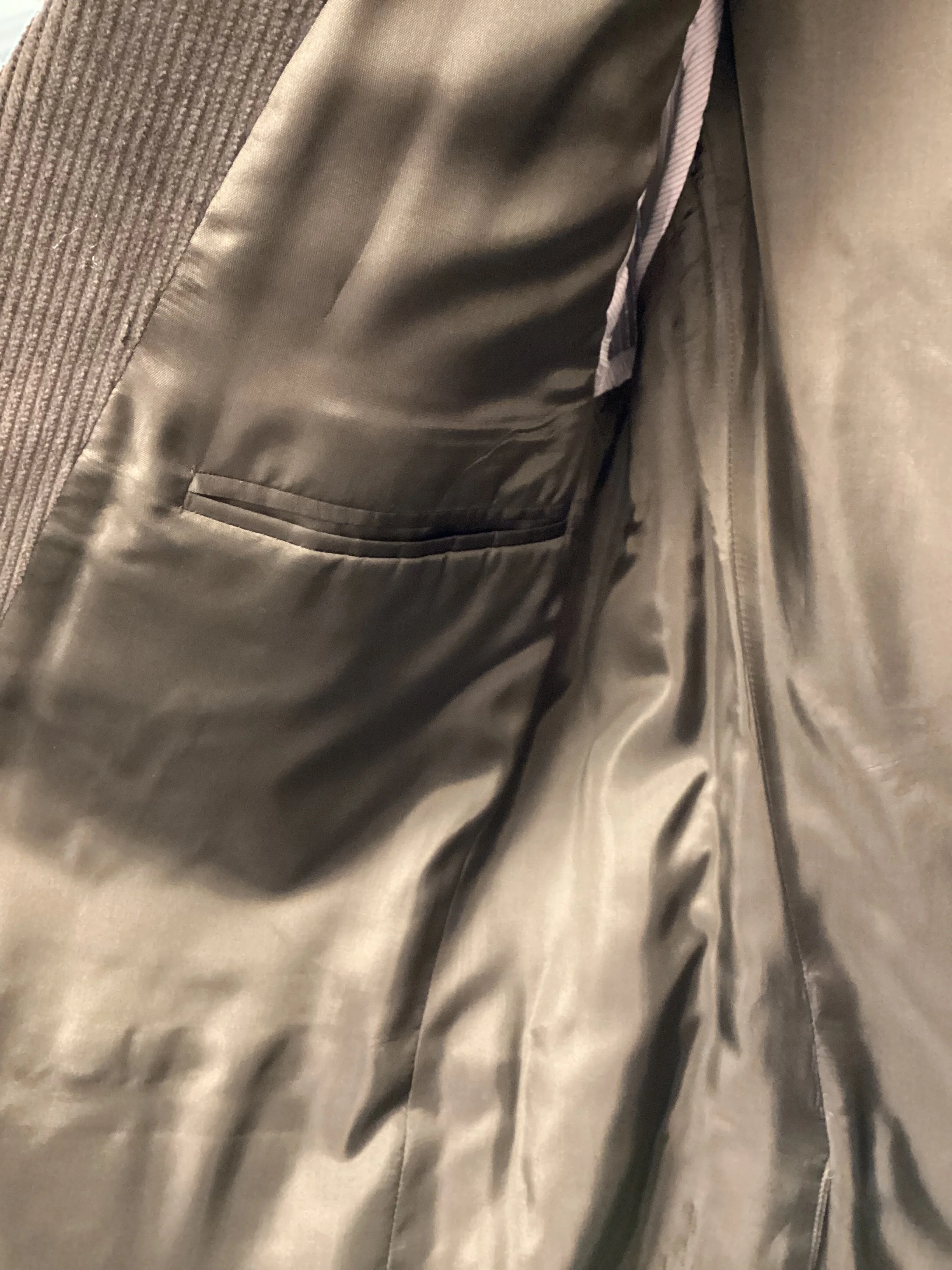 Men’s Kilmaine Green Corduroy Jacket - Size 40 - Image 3