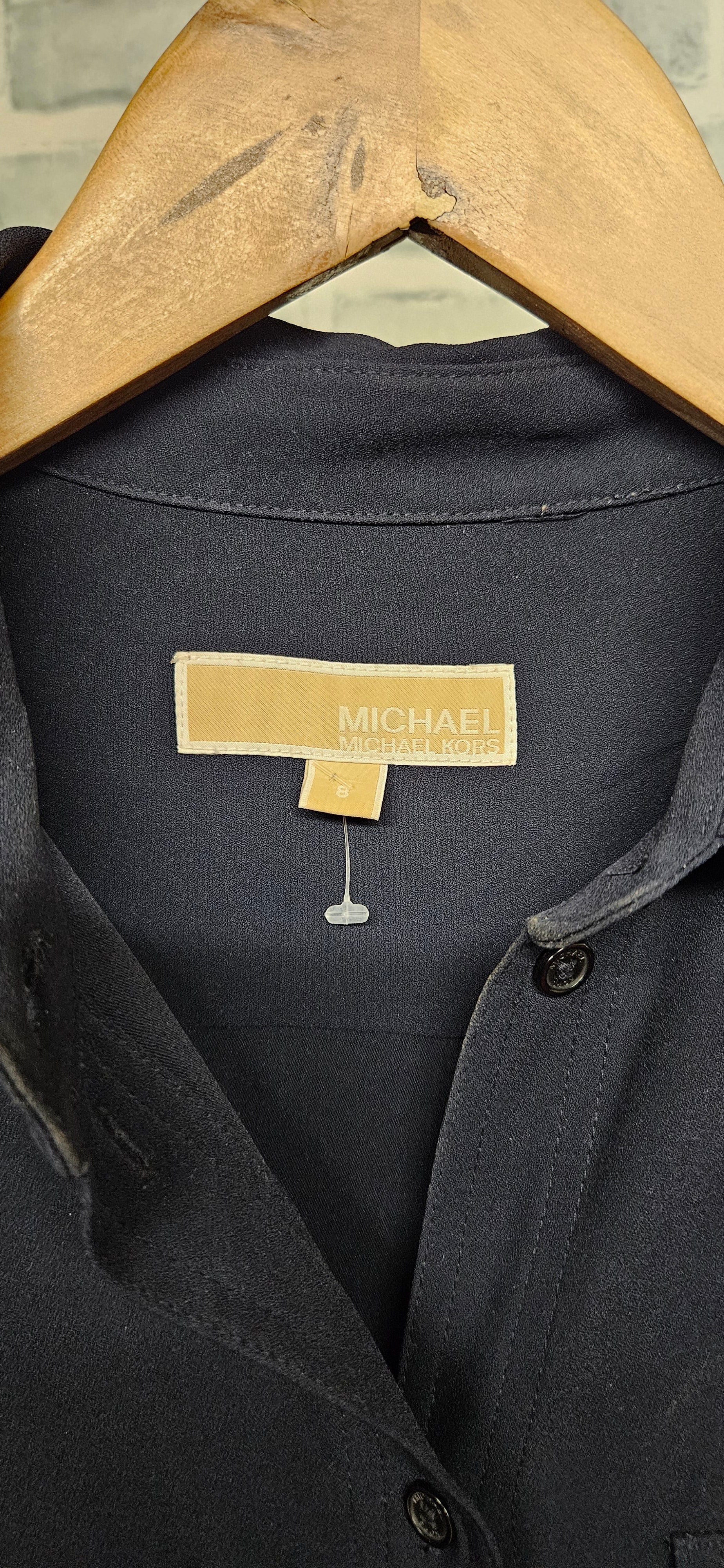 Michael Kors Navy Boiler Suit Jumpsuit Size 8 US - Image 3