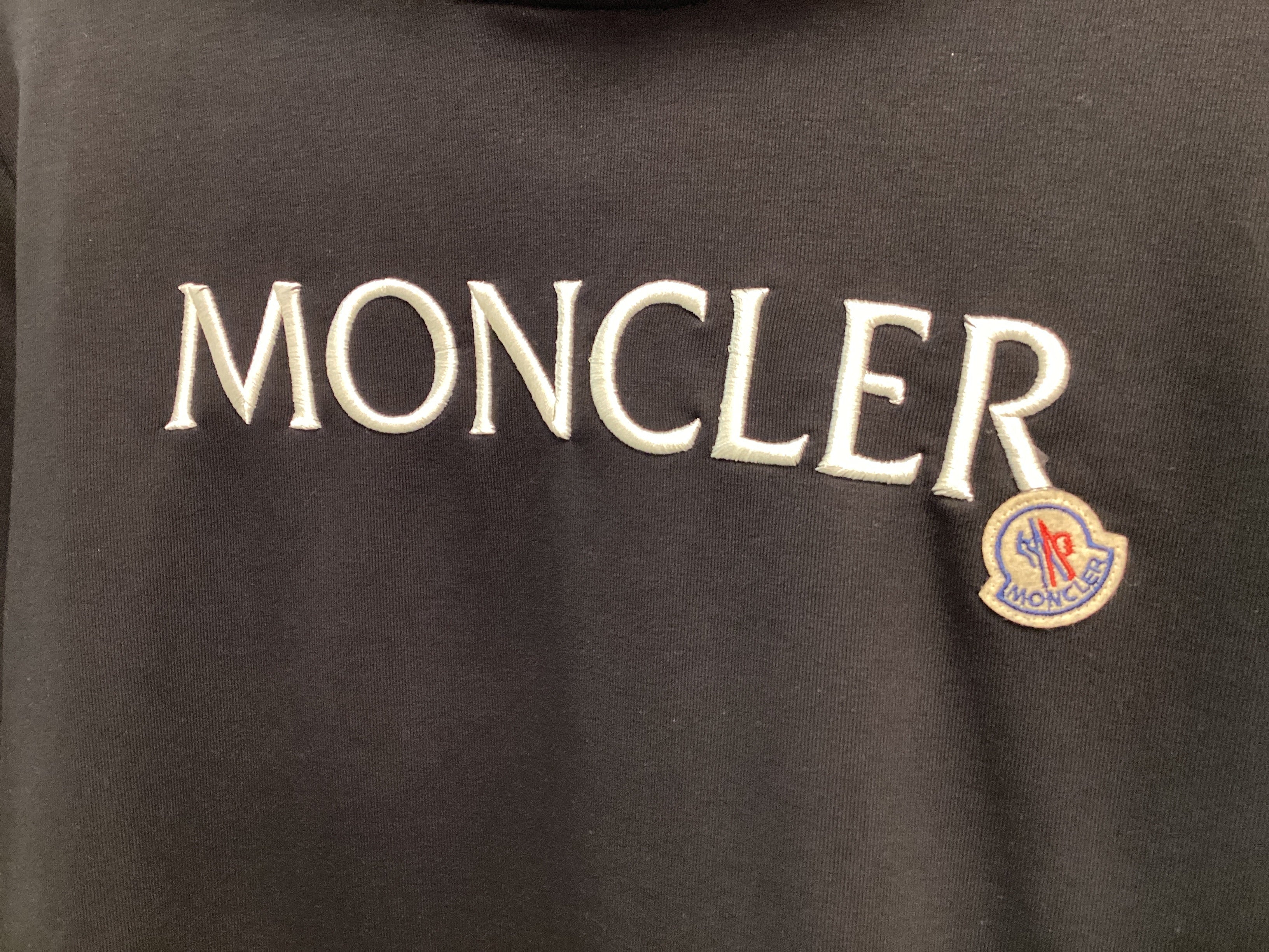 BNWT Moncler Black Hoodie - Image 8
