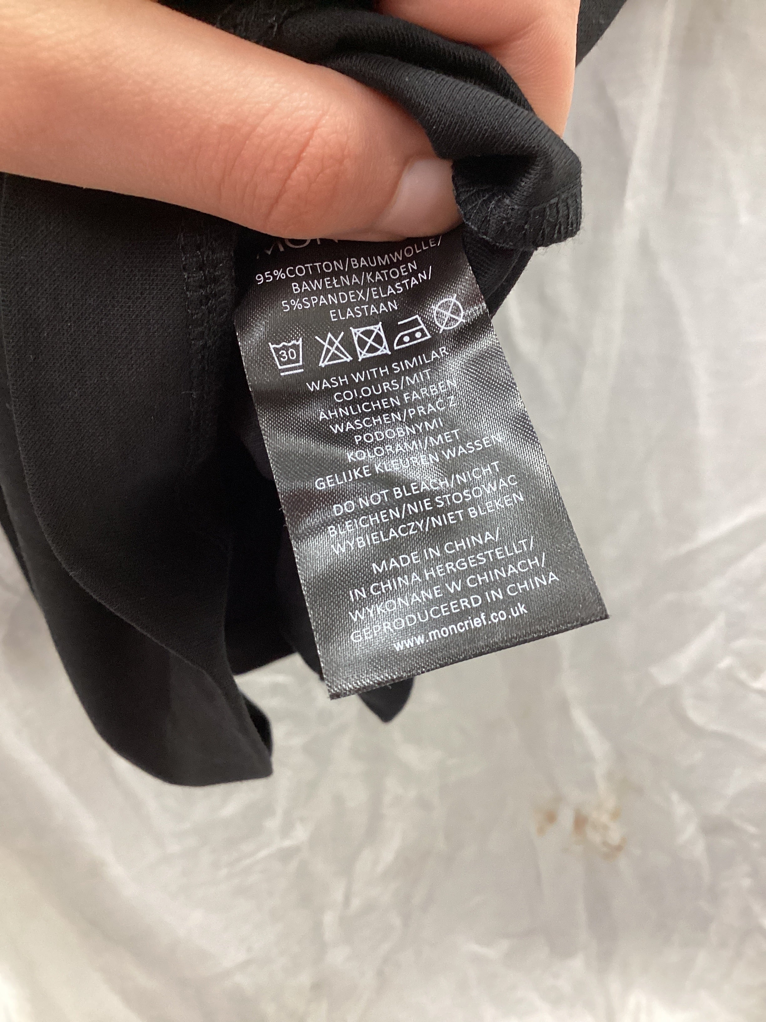 Moncrief Black T-shirt M - Image 4