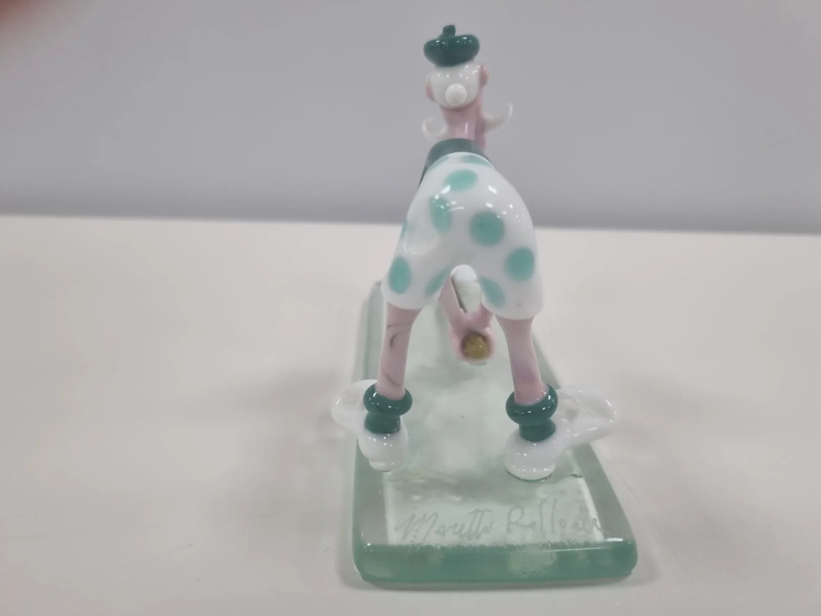 Murano Glass Golfer Handmade Figurine - Image 5