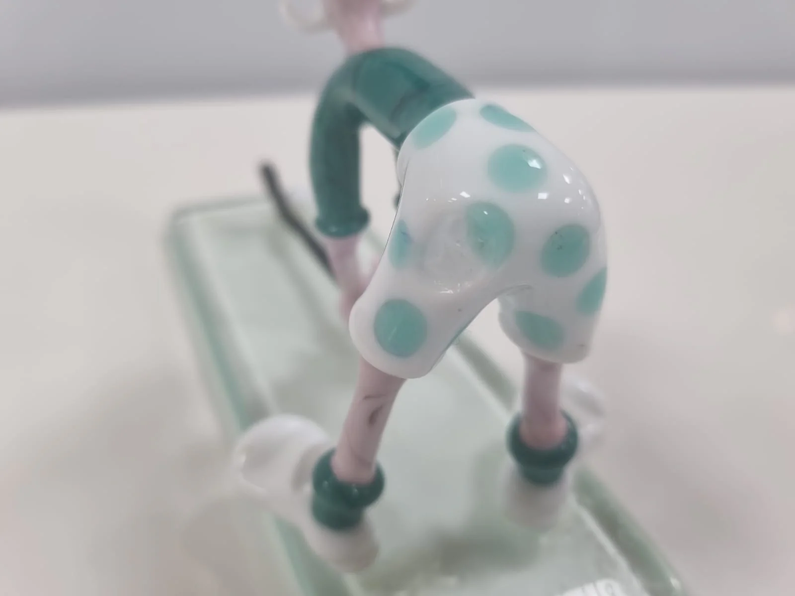 Murano Glass Golfer Handmade Figurine - Image 7