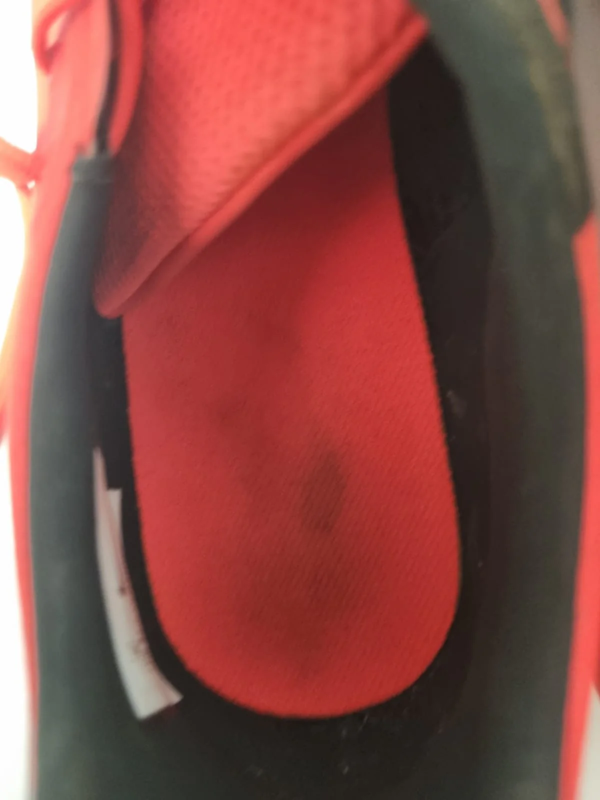 Nike Football Trainers Uk Size 8 Black/Red - Image 11