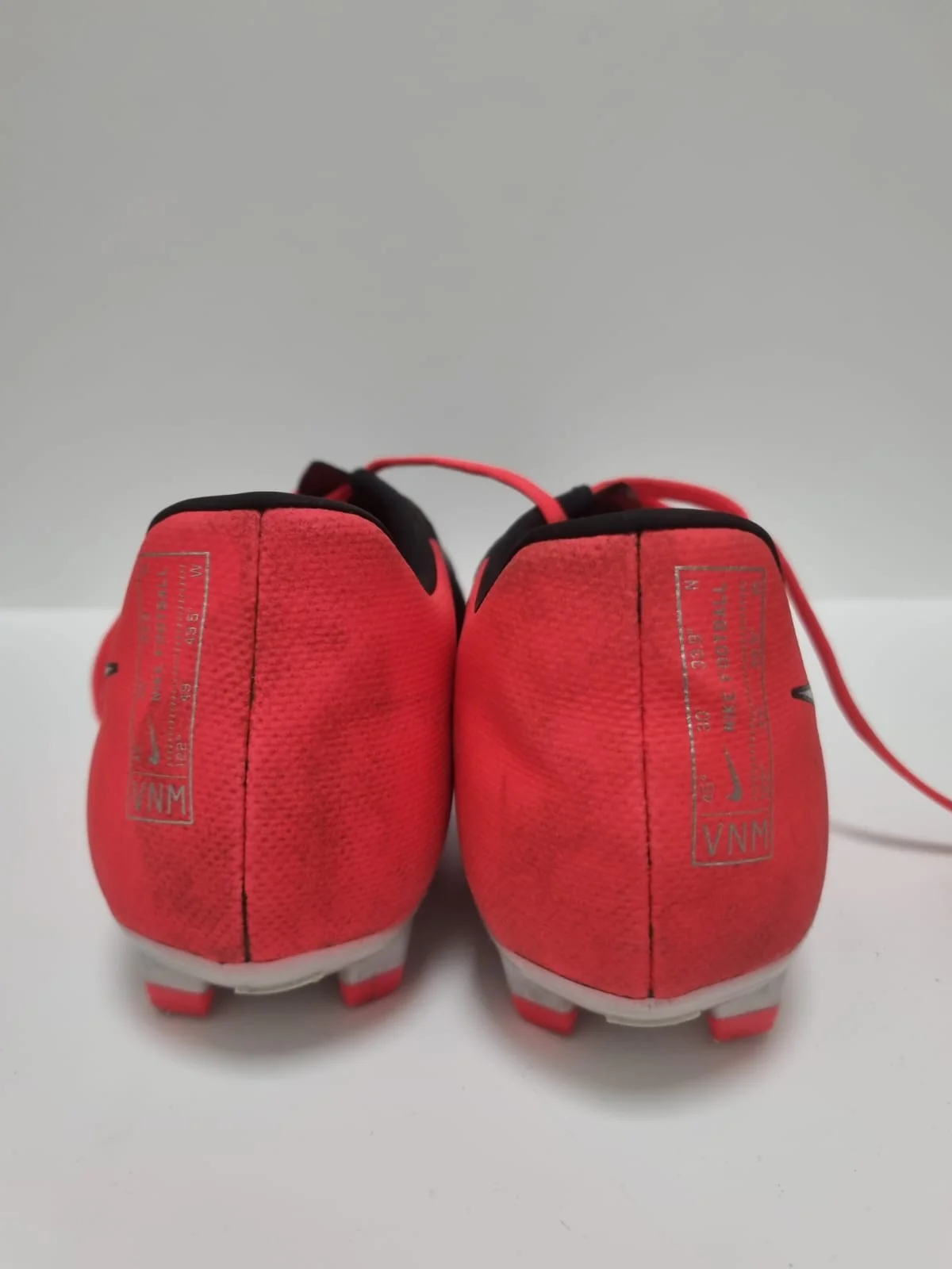 Nike Football Trainers Uk Size 8 Black/Red - Image 5