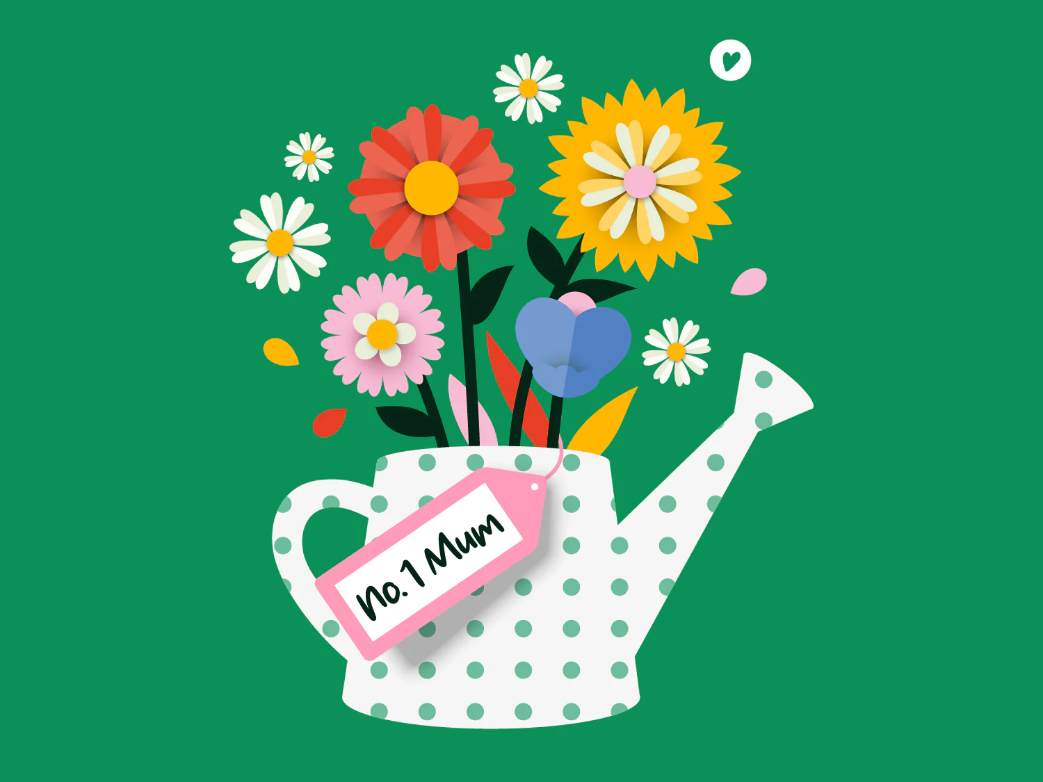 No.1 Mum Mother's Day eCard - Image 2