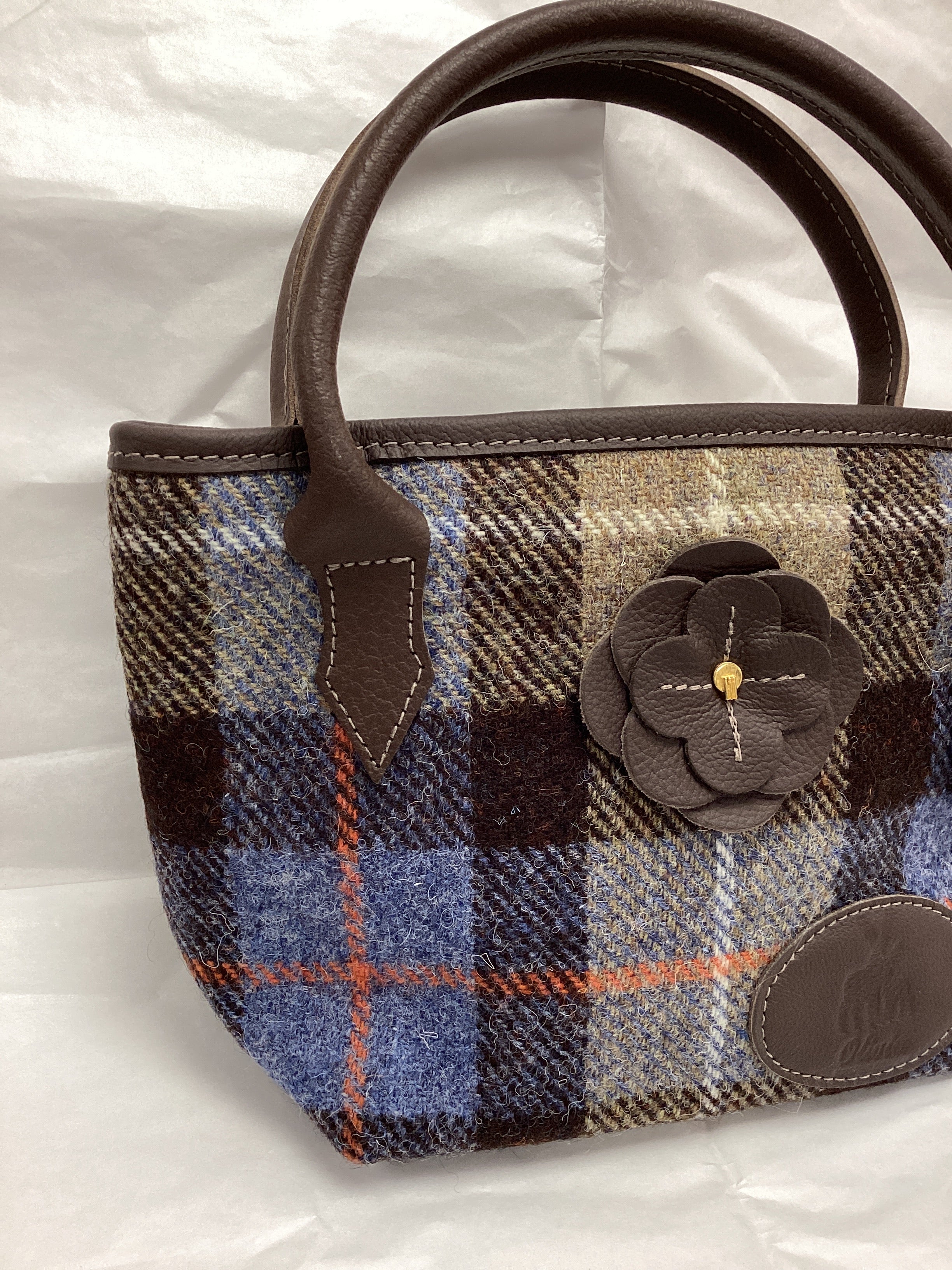 Olivia European Handbags - Harris Tweed Handbag - Image 2