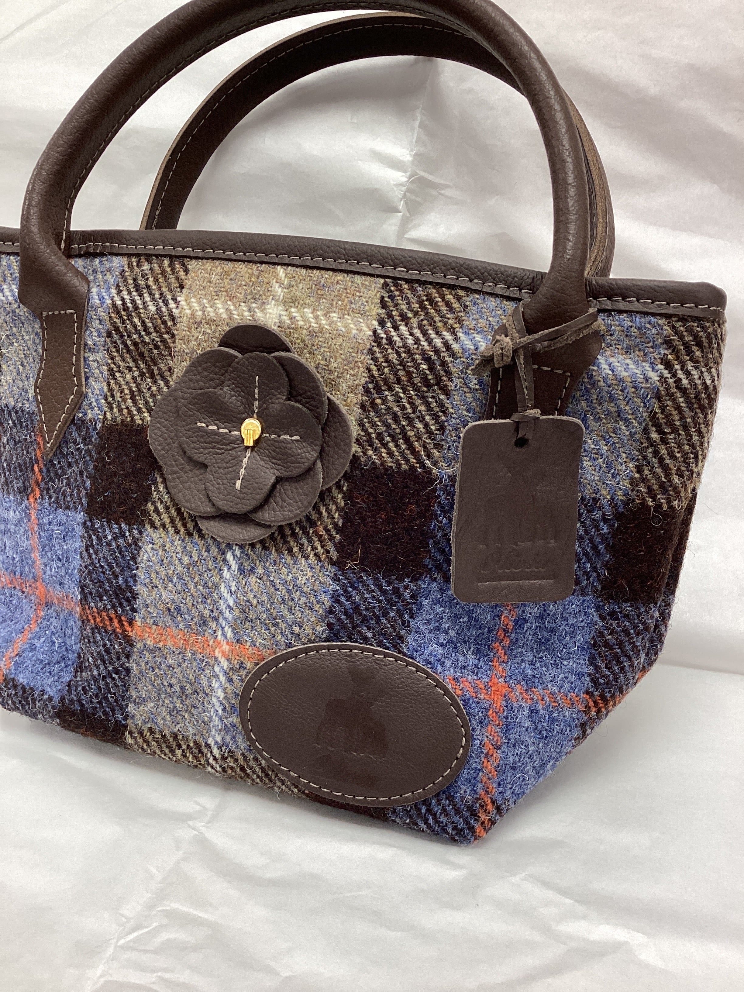 Olivia European Handbags - Harris Tweed Handbag - Image 4