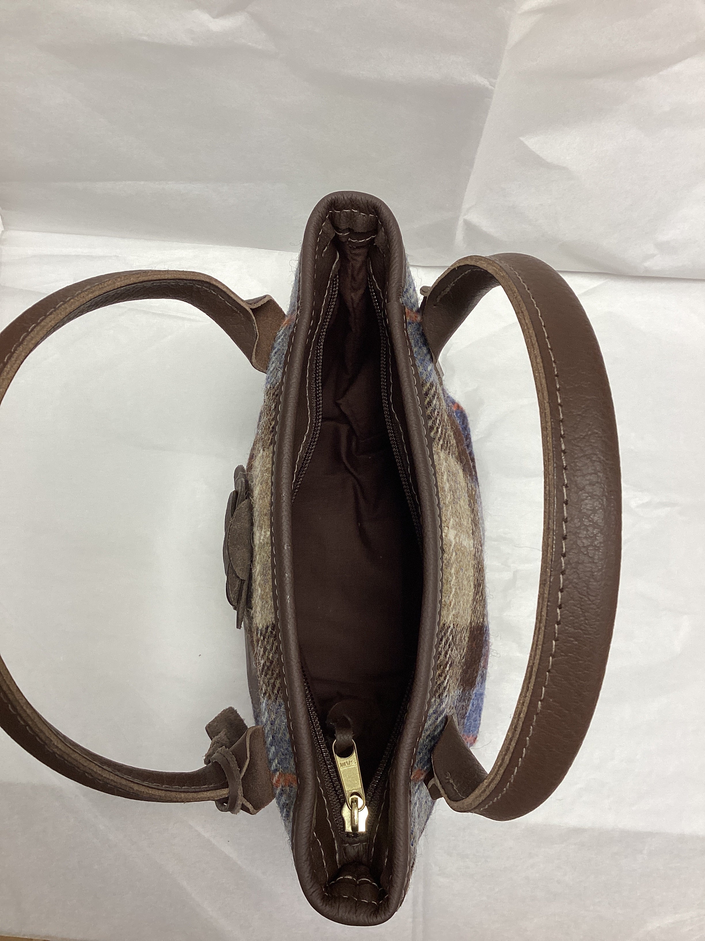 Olivia European Handbags - Harris Tweed Handbag - Image 6