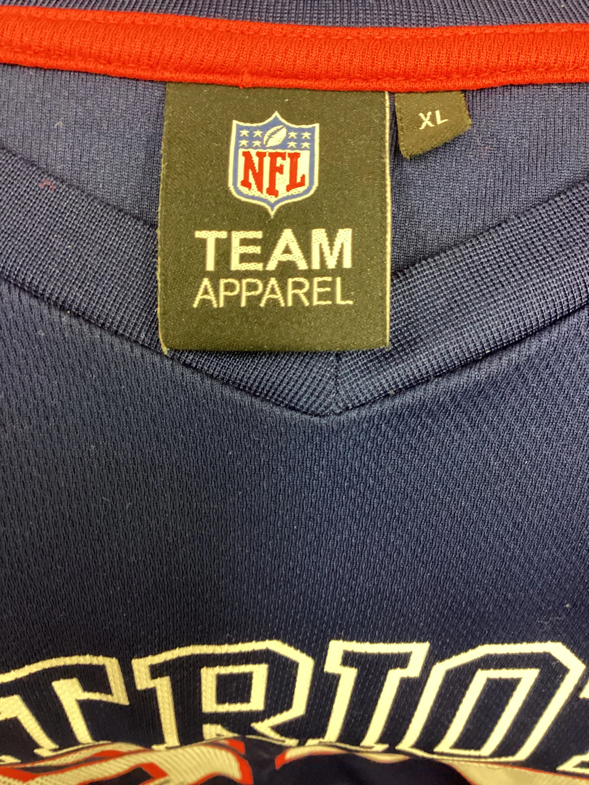 Patriots Est 60 NFL Team Apparel XL Jersey Shirt - Image 8