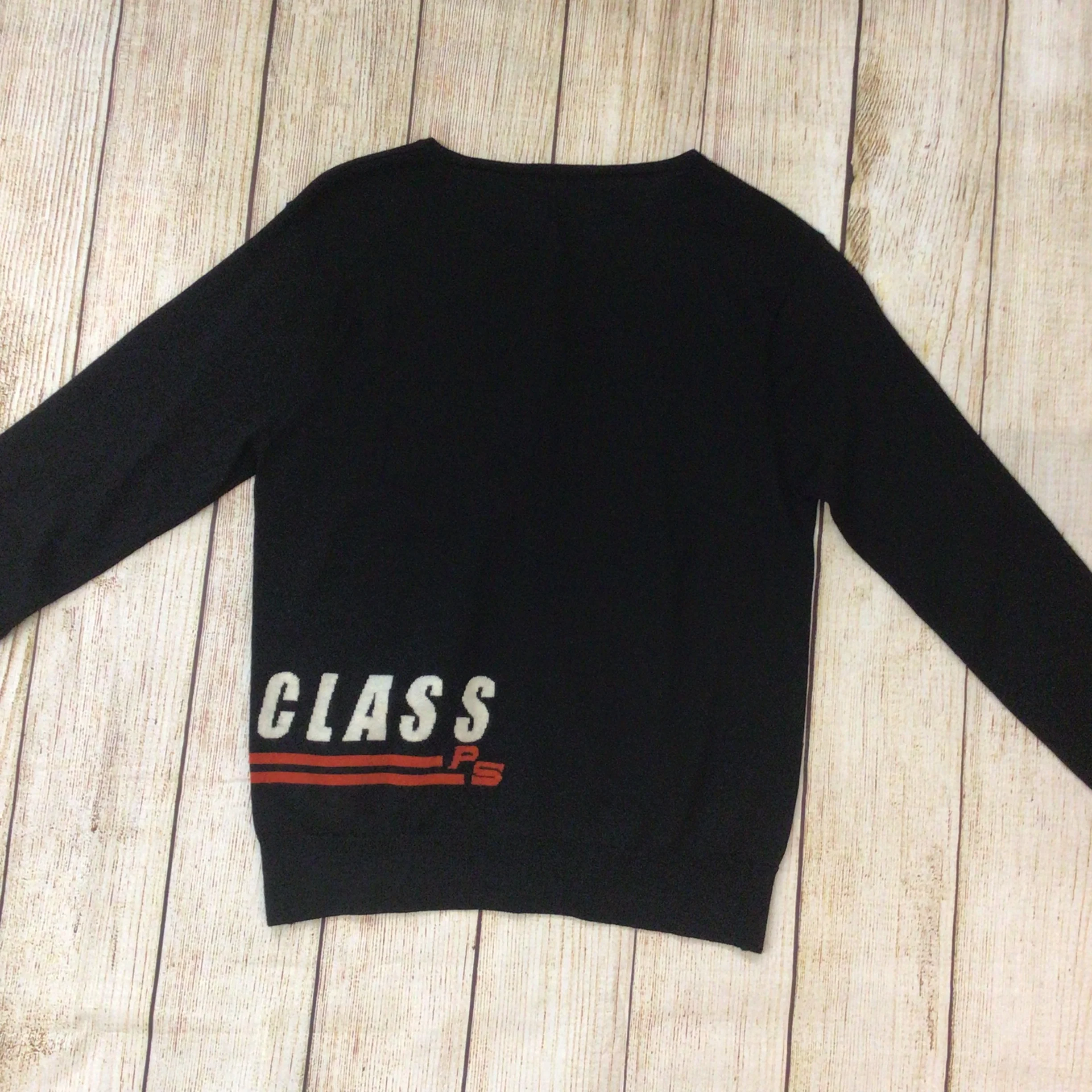 Paul Smith Black Label Black First Class 100% Merino Wool Cardigan Size M - Image 5