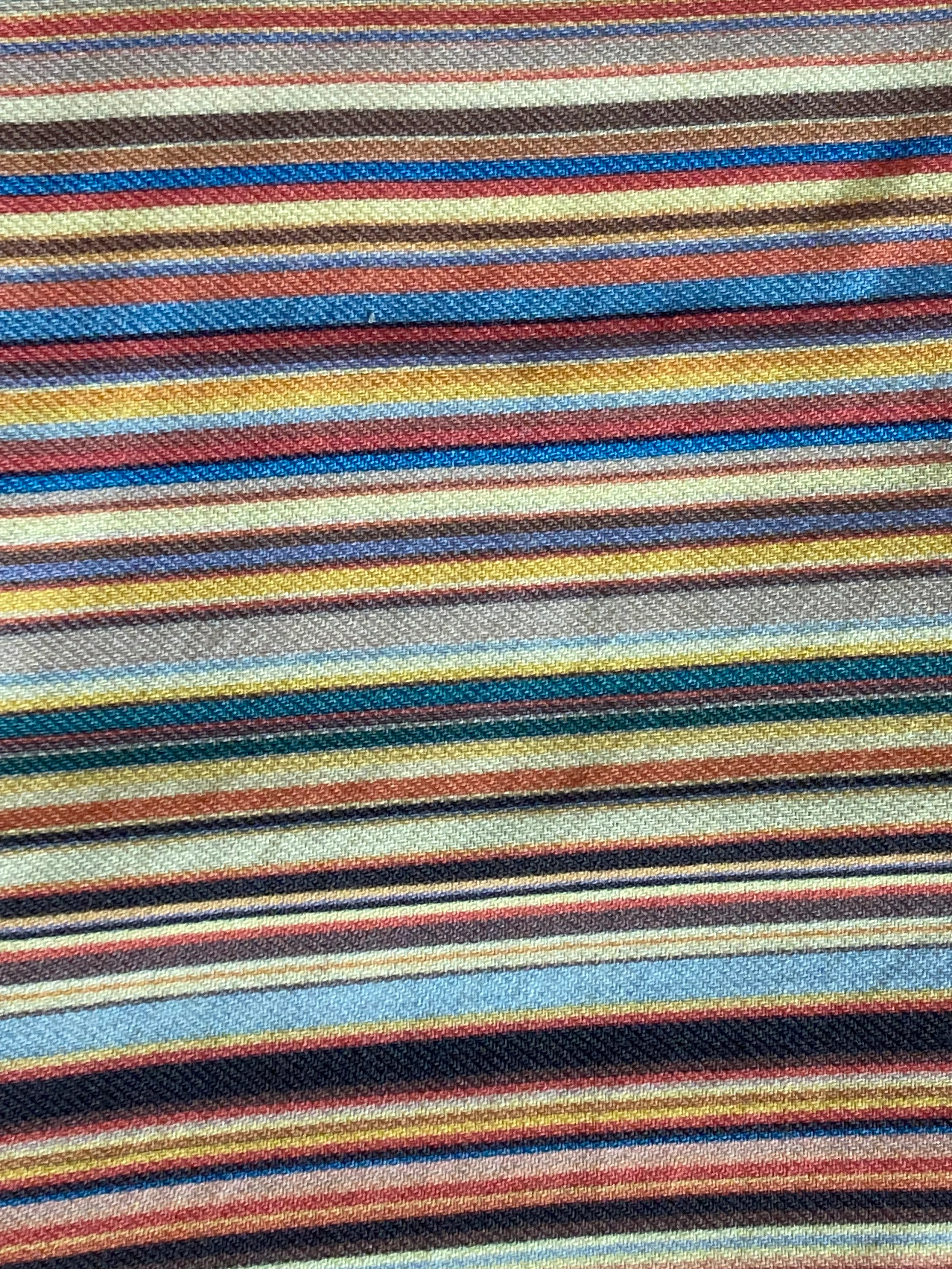 Paul Smith Multicoloured Signature Stripe Scarf - Image 4